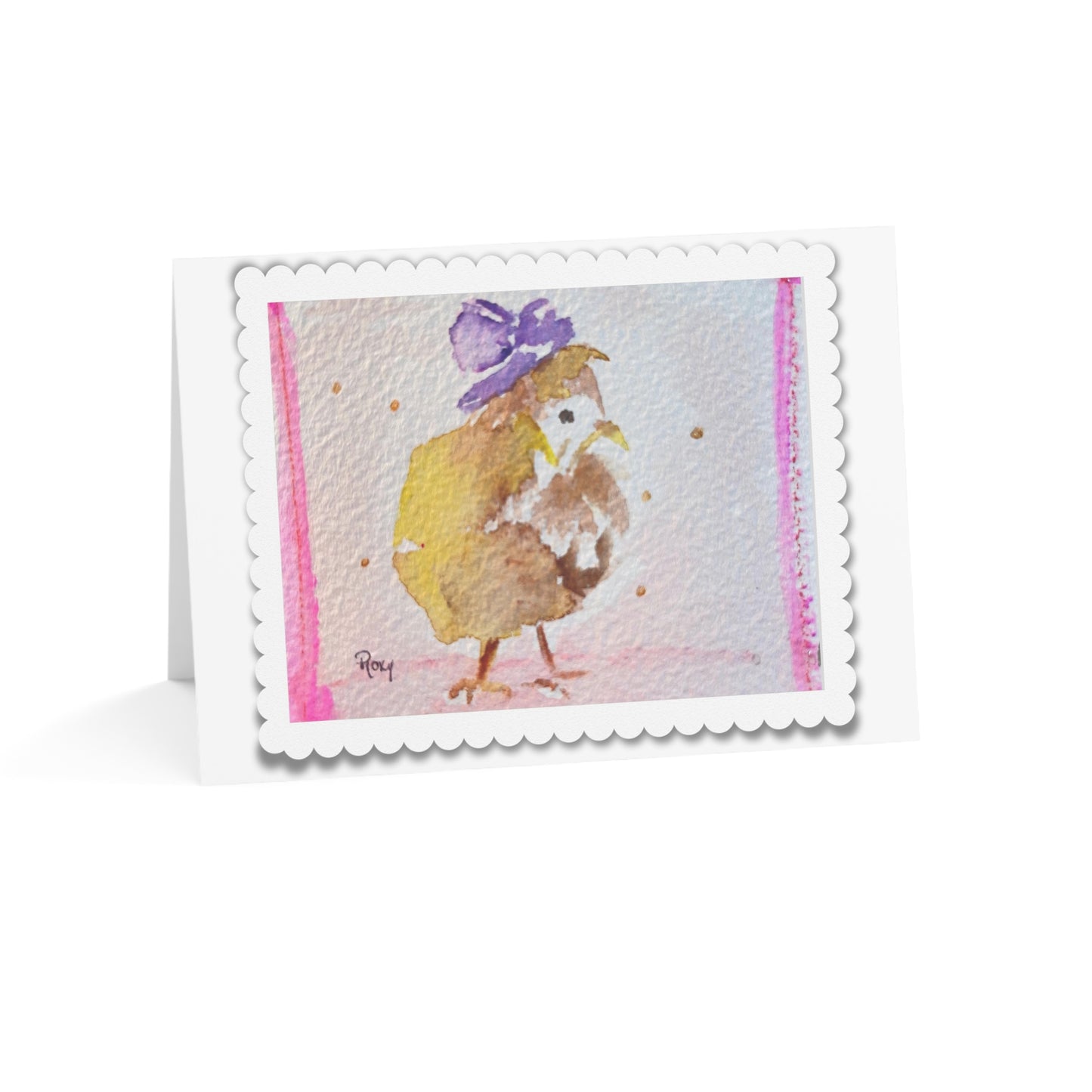 Cartes de vœux de poussins fascinants