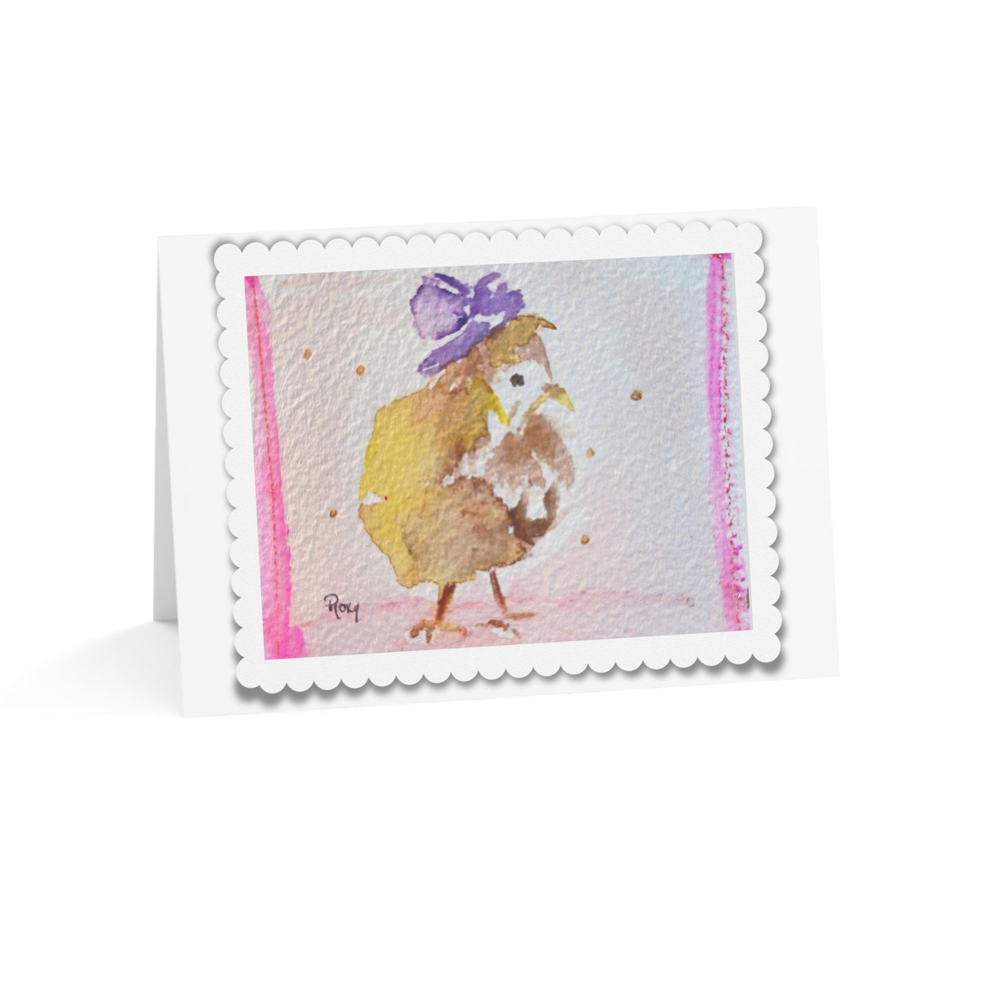 Fascinating Chick Greeting Cards