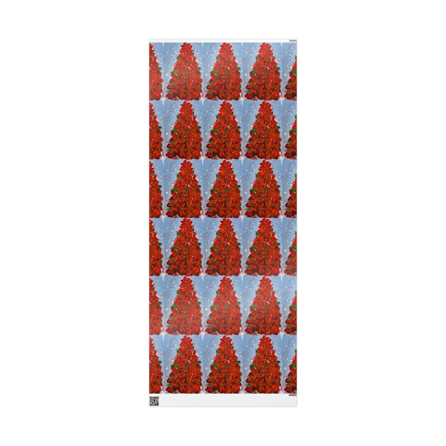 Poinsettia Tree (3 Sizes) Wrapping Papers