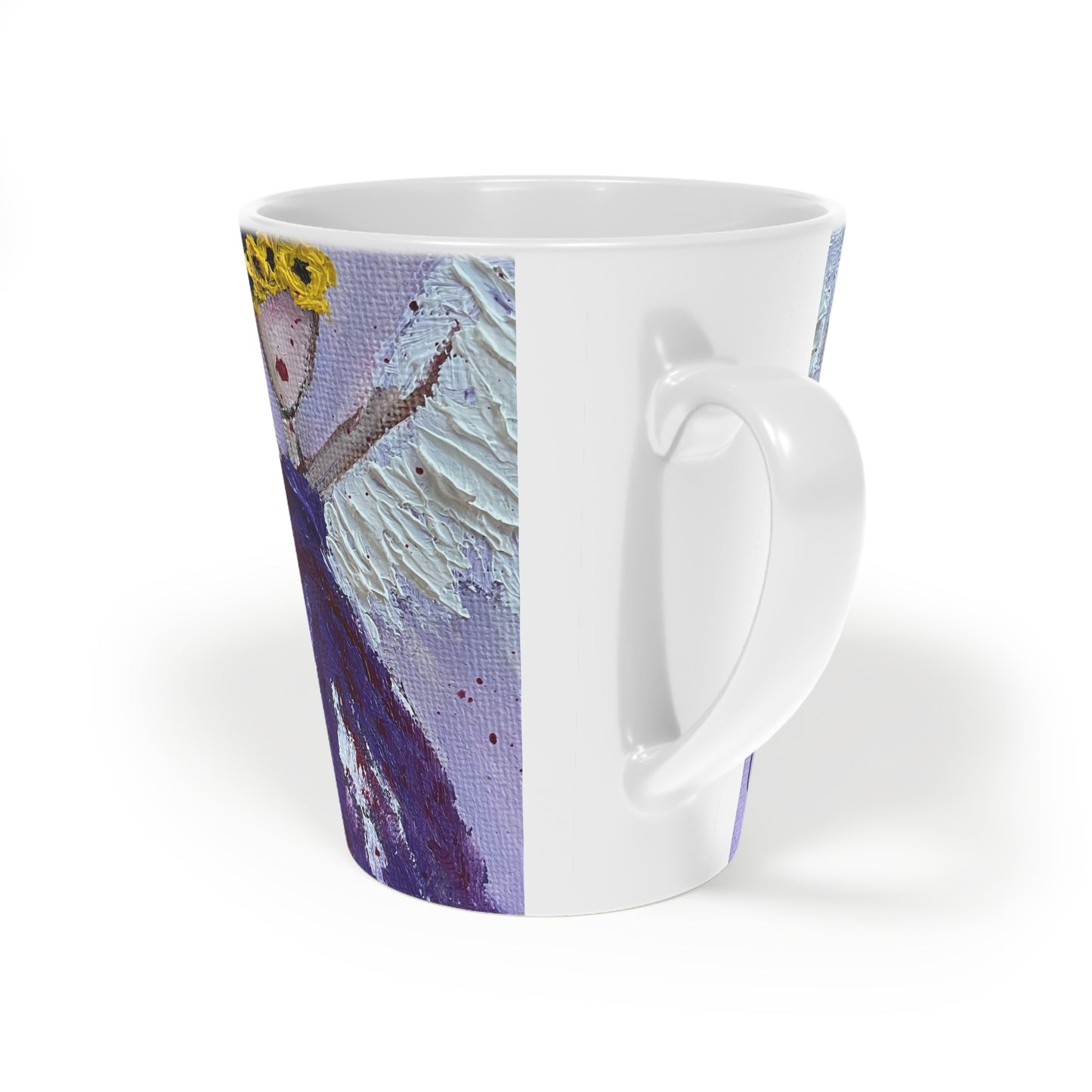 Guiding Angel Latte Mug, 12oz