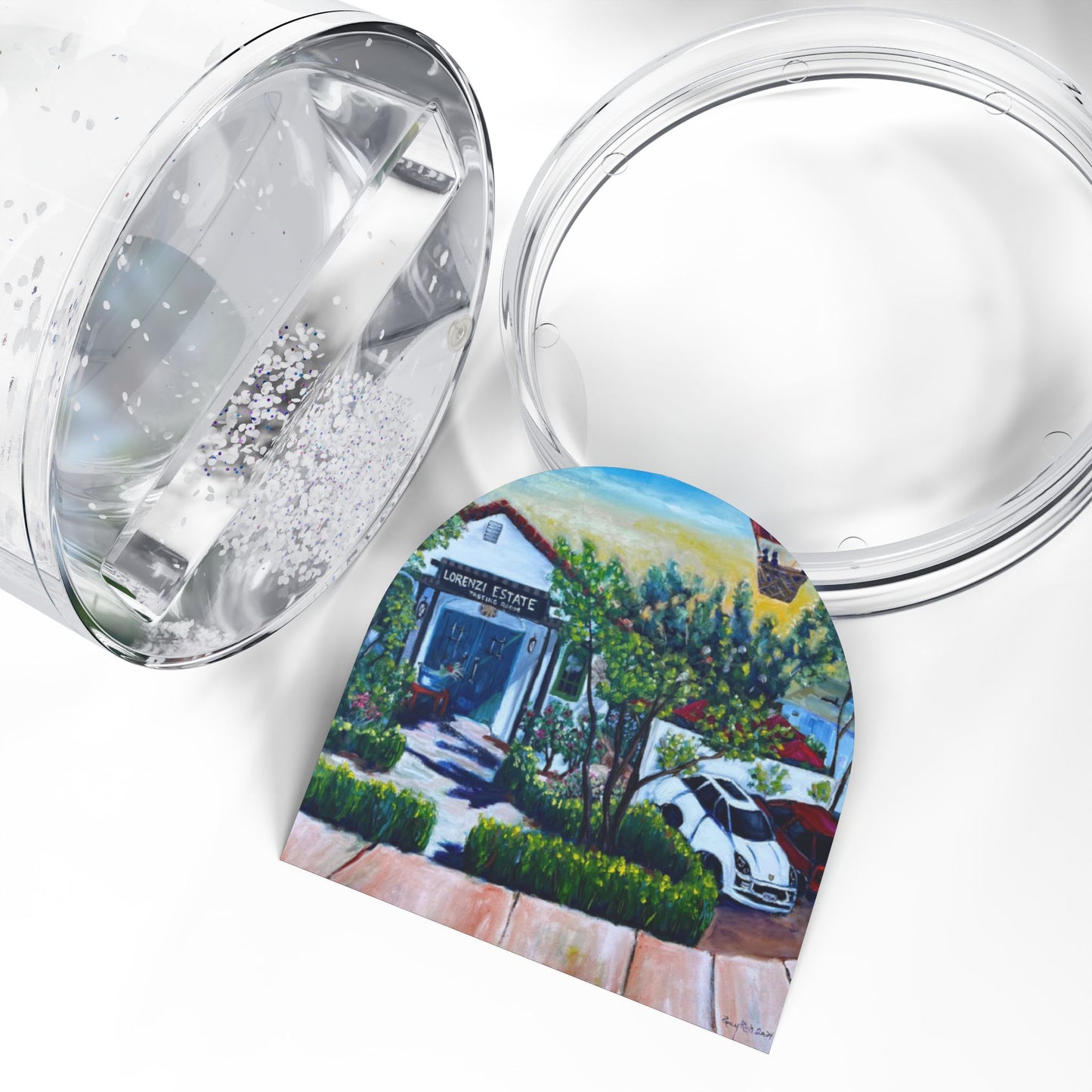 Snow Globe - Lorenzi Etate Winery Tasting Room -Temecula