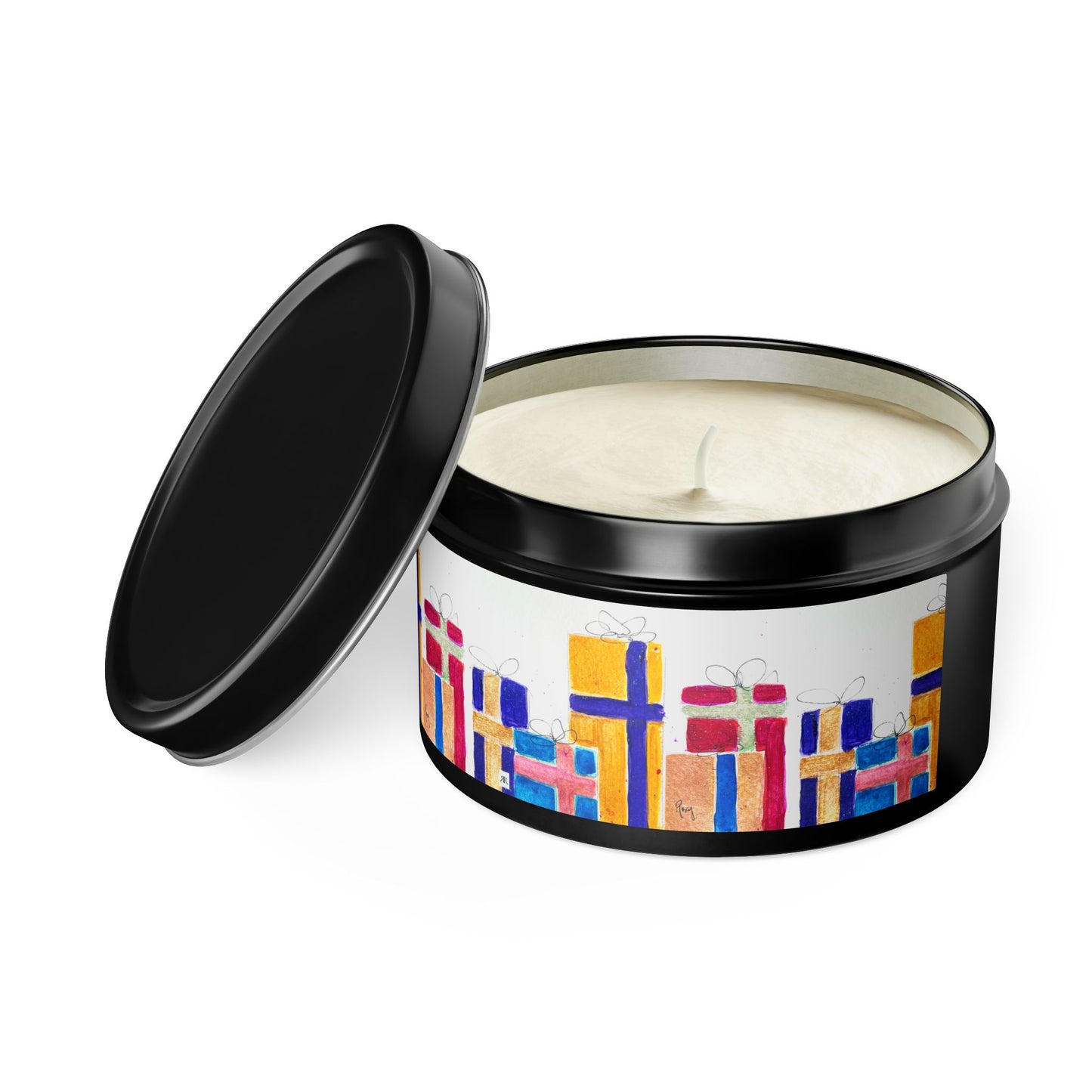Tin Candle-Christmas Packages
