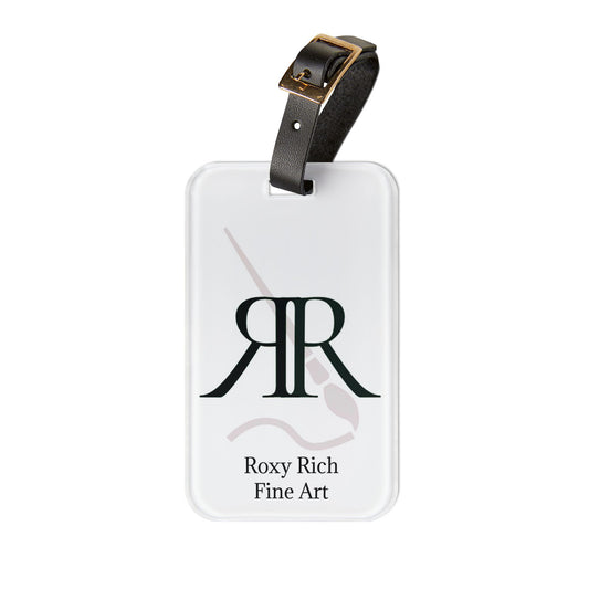 Luggage Tag - Roxy Rich Fine Art Logo