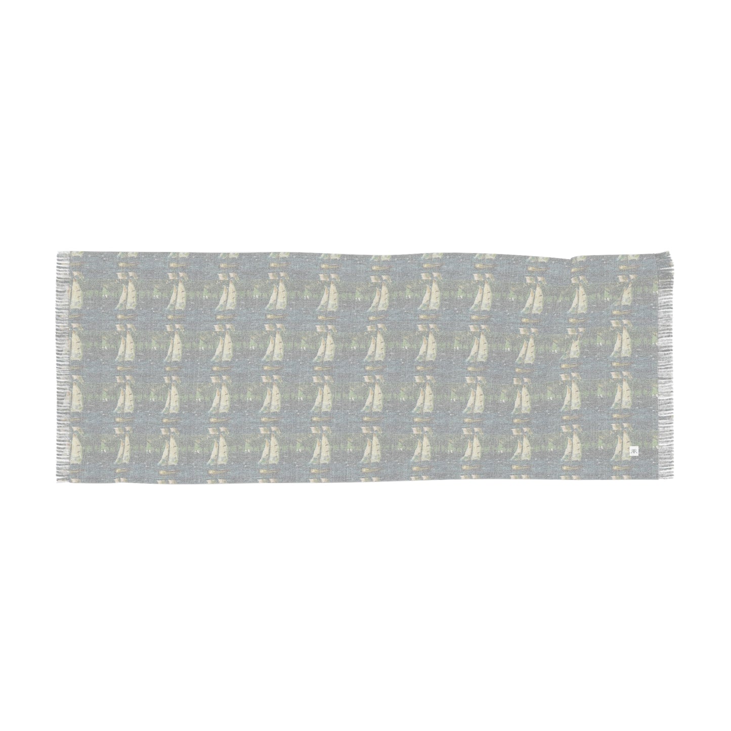 Colorful Scarf — Artistic Lightweight Neck Wrap- Sails and Sails