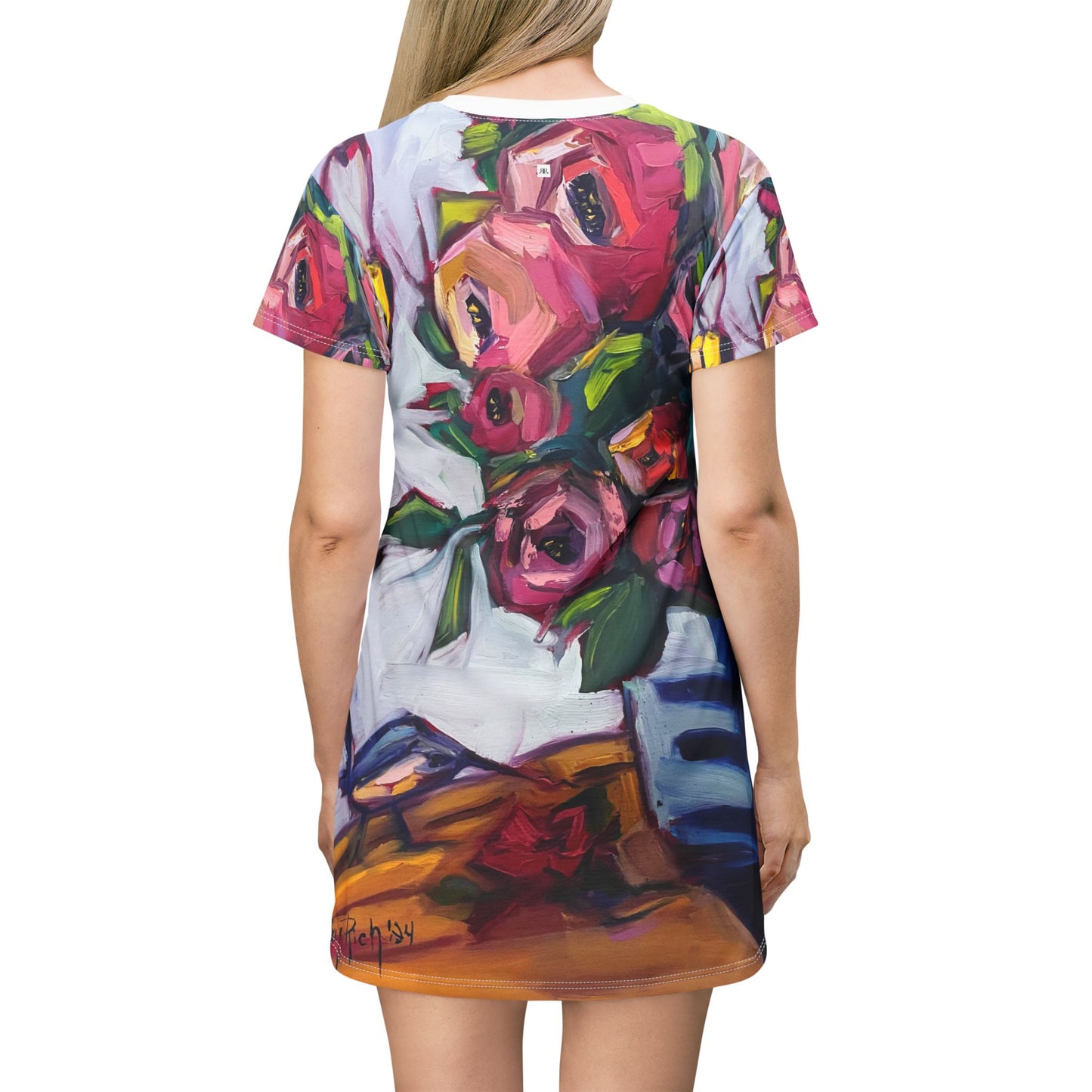 T-Shirt Dress -Bee Blooms