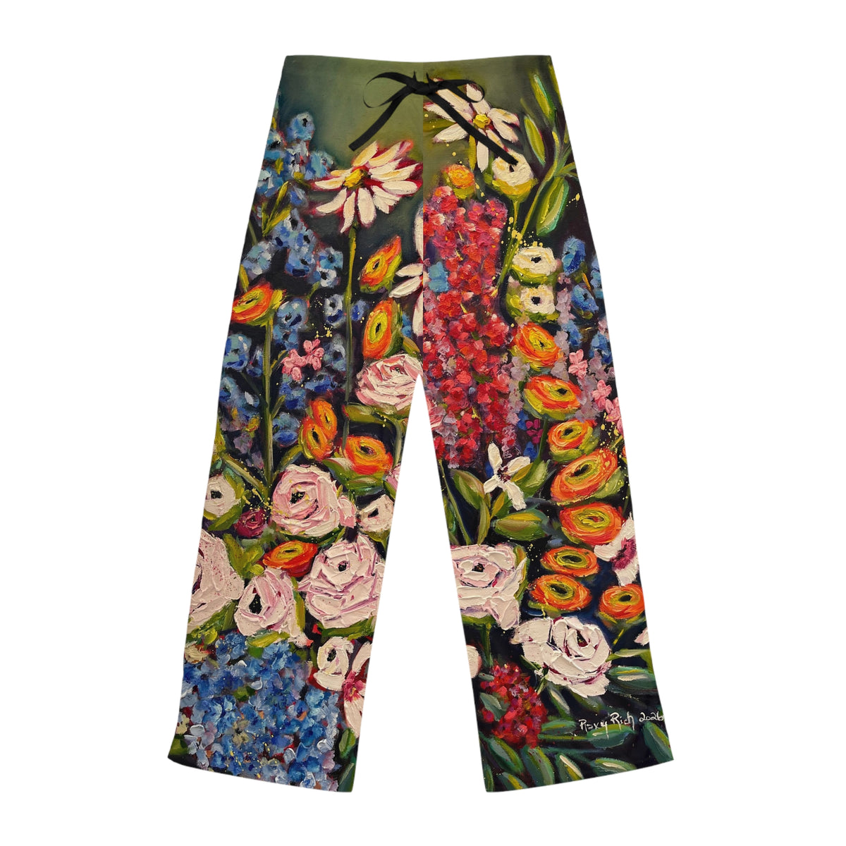 Pajama Pants - Moonlight Meadows- Women's Pajama Pants