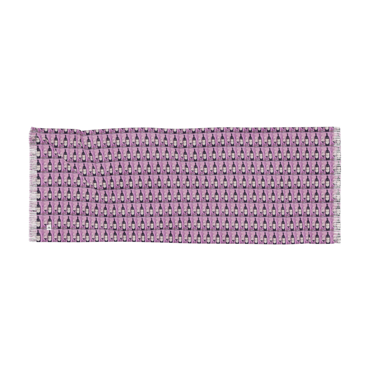 Colorful Scarf — Artistic Lightweight Neck Wrap- Lavande-Temecula Lavender Co. Souvenir/Gift