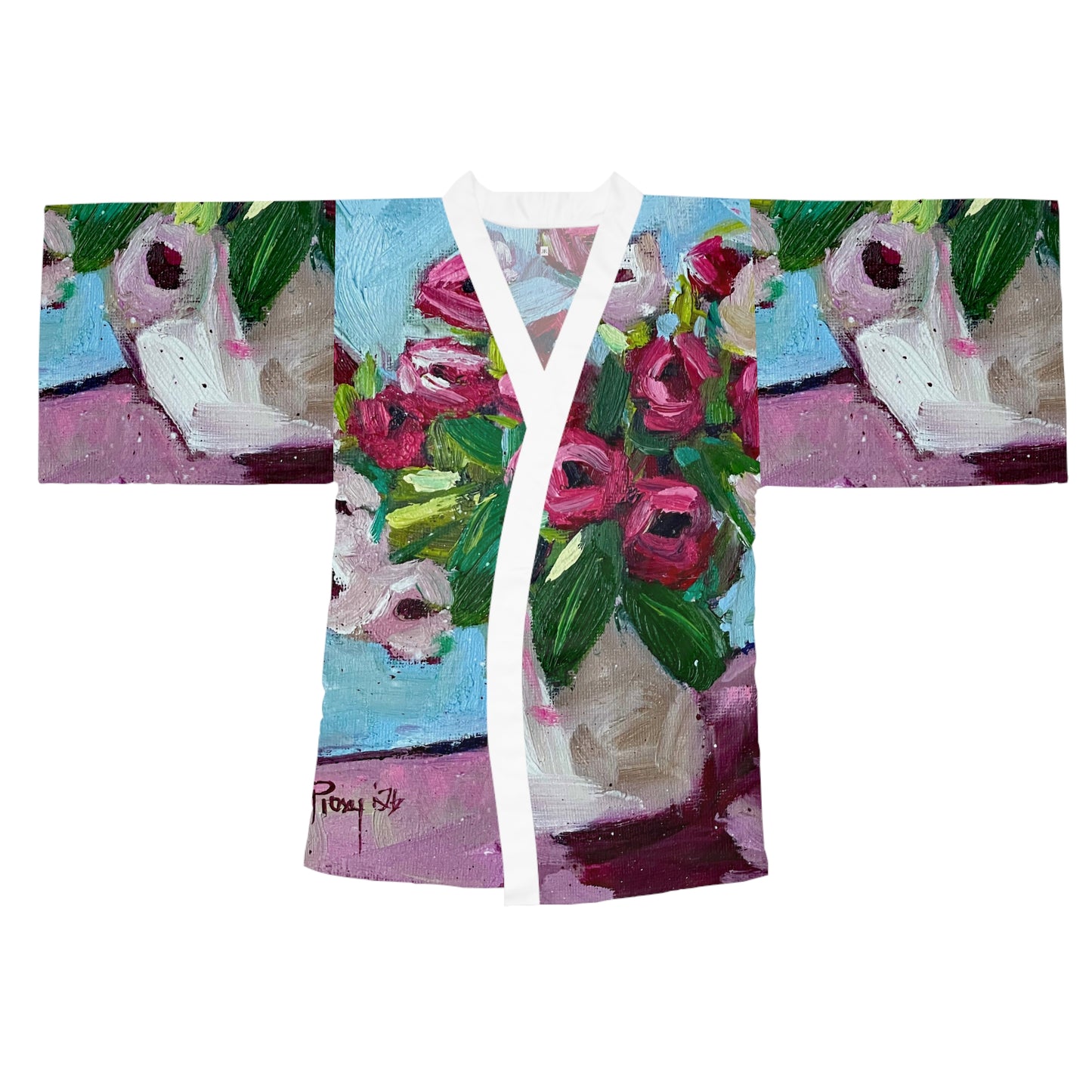 Kimono Robe-Blushing Blooms --Romantic Gift for Her