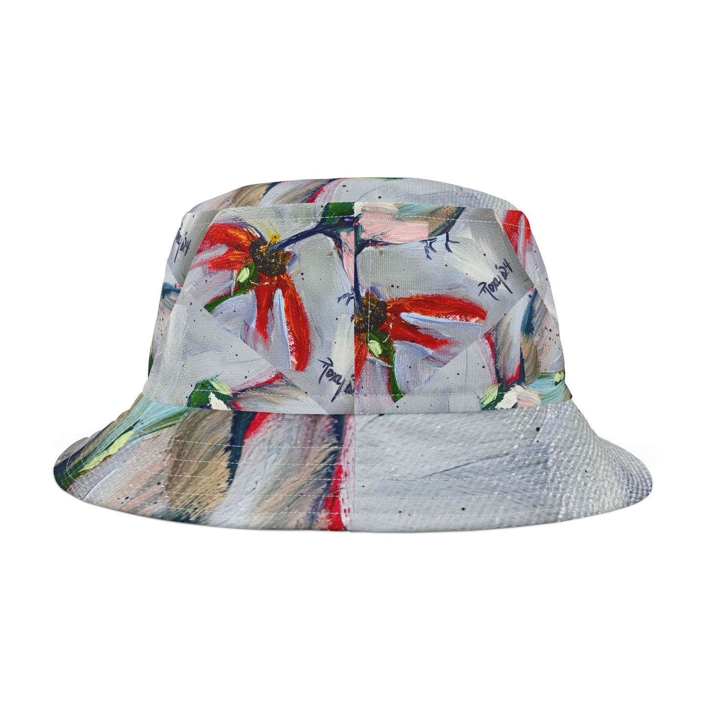 Colibri à un chapeau de seau d’échinacée