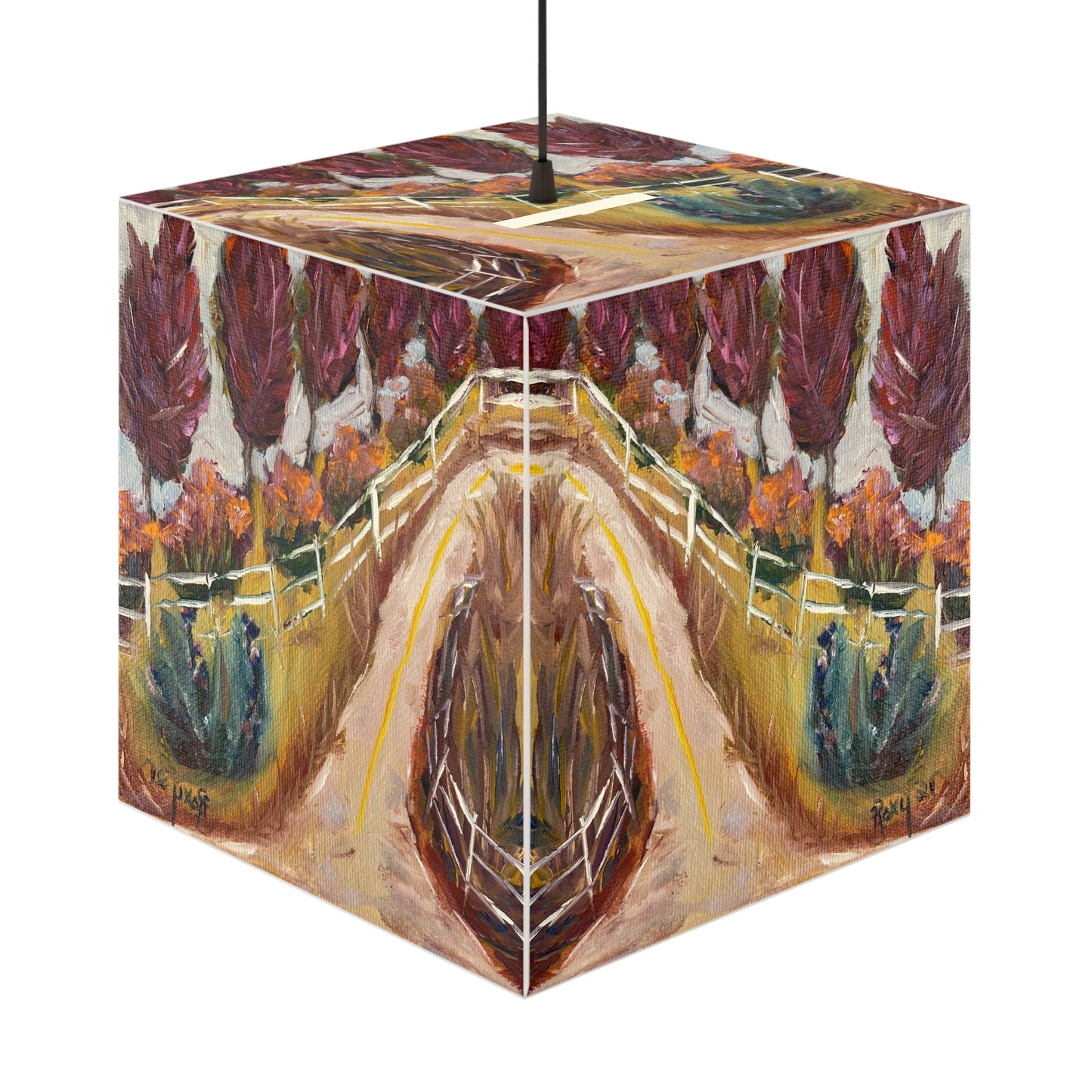 "Anza" Cube Lamp