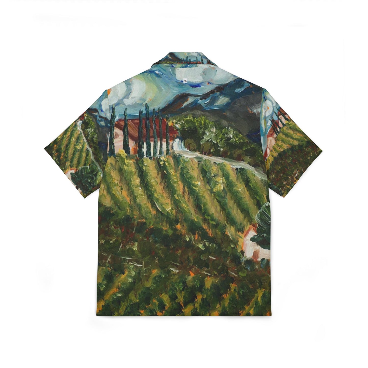 Men's European Fit Hawaiian Camp Shirt -Avensole Winery