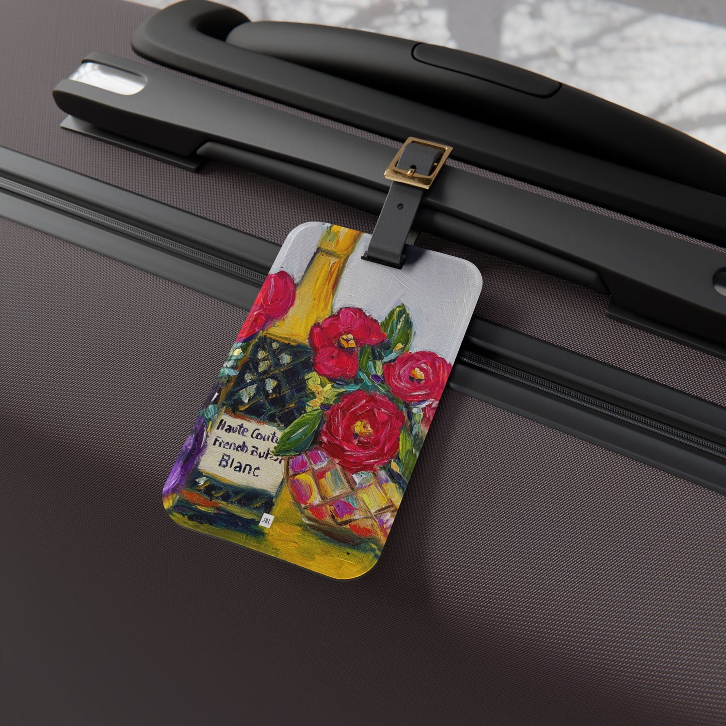 Luggage Tag - French Bubbles