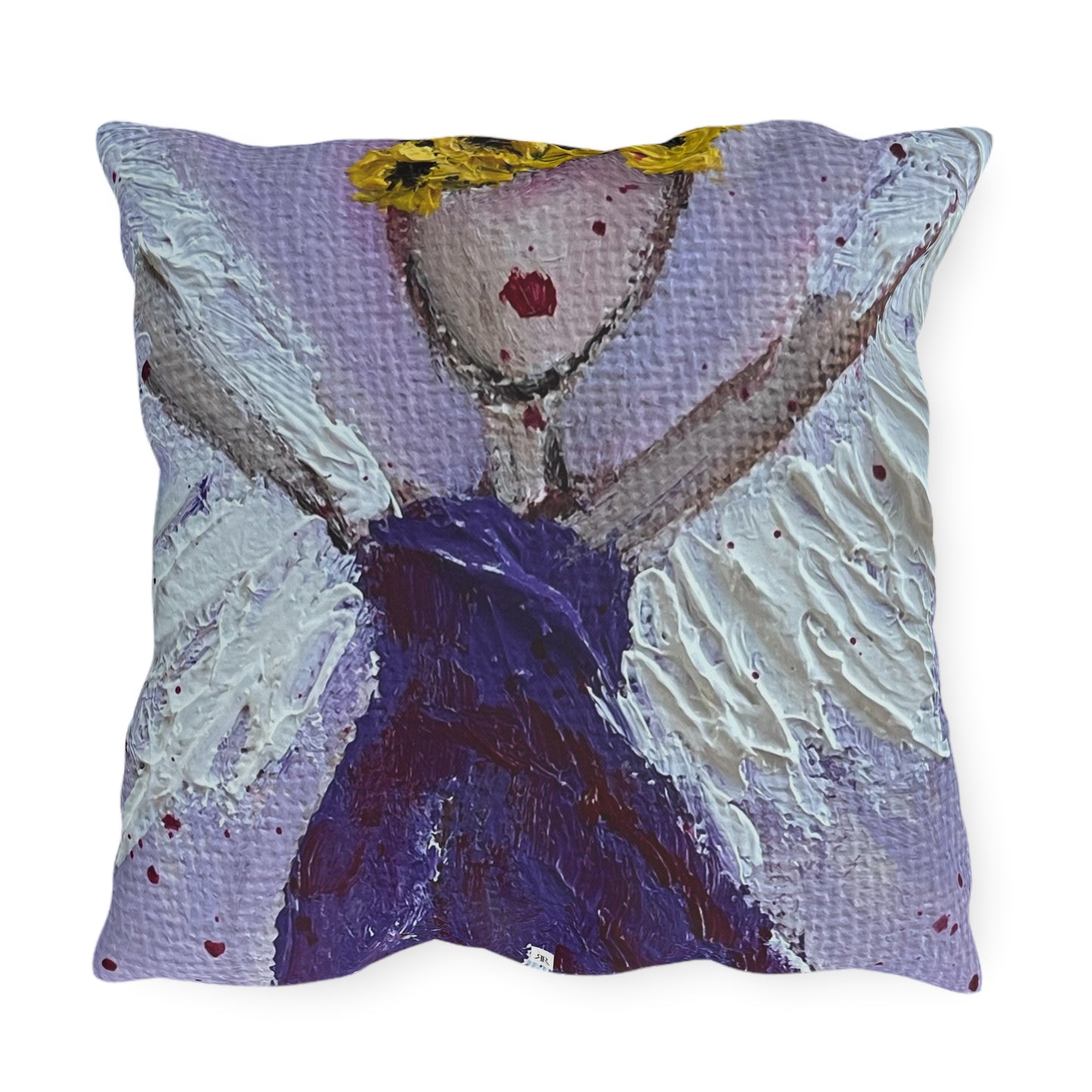 Guiding Angel Outdoor Pillows