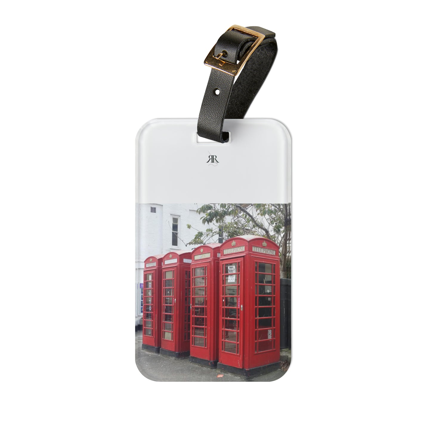 Etiqueta para equipaje Cabinas telefónicas británicas