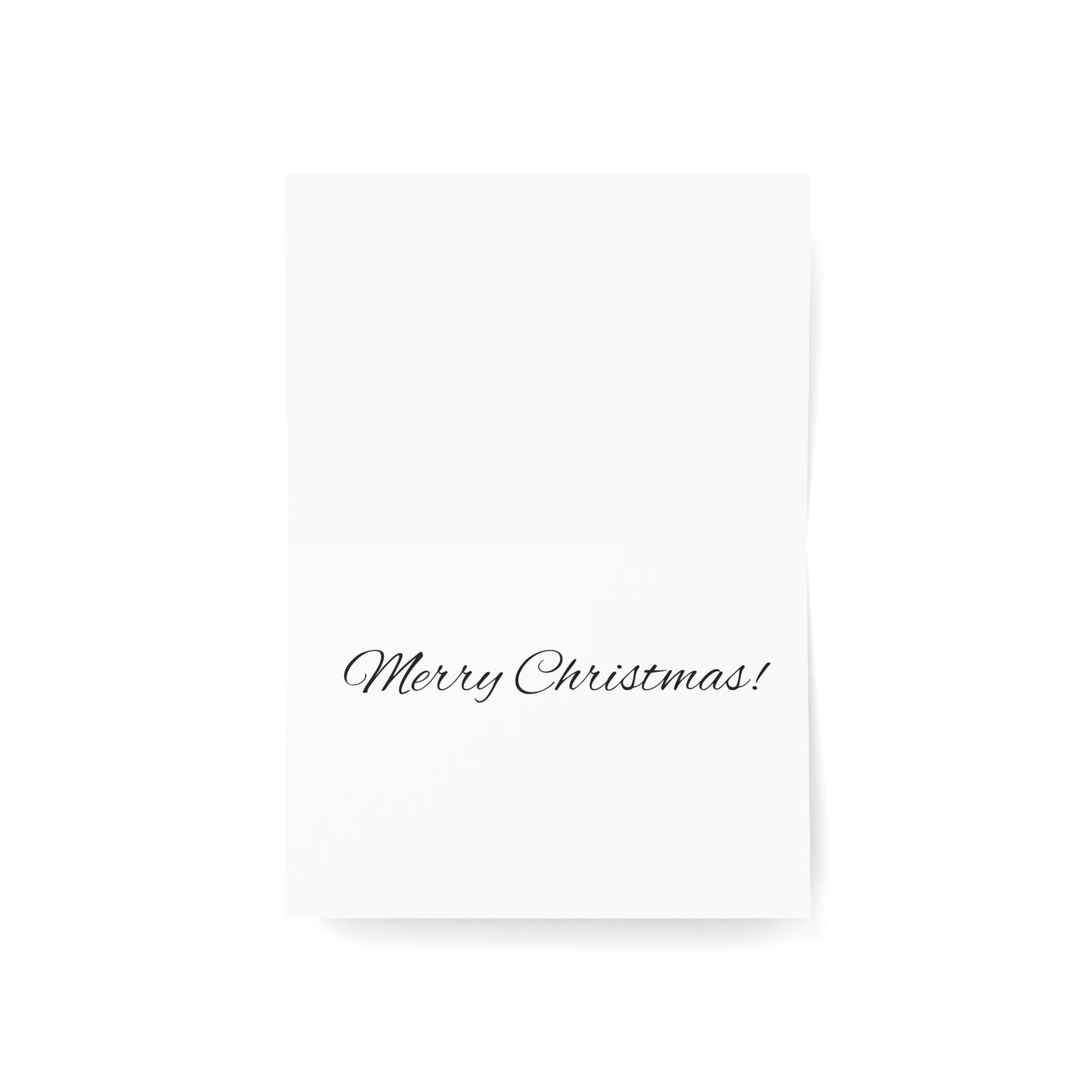 Merry Christmas Baubles Greeting Cards