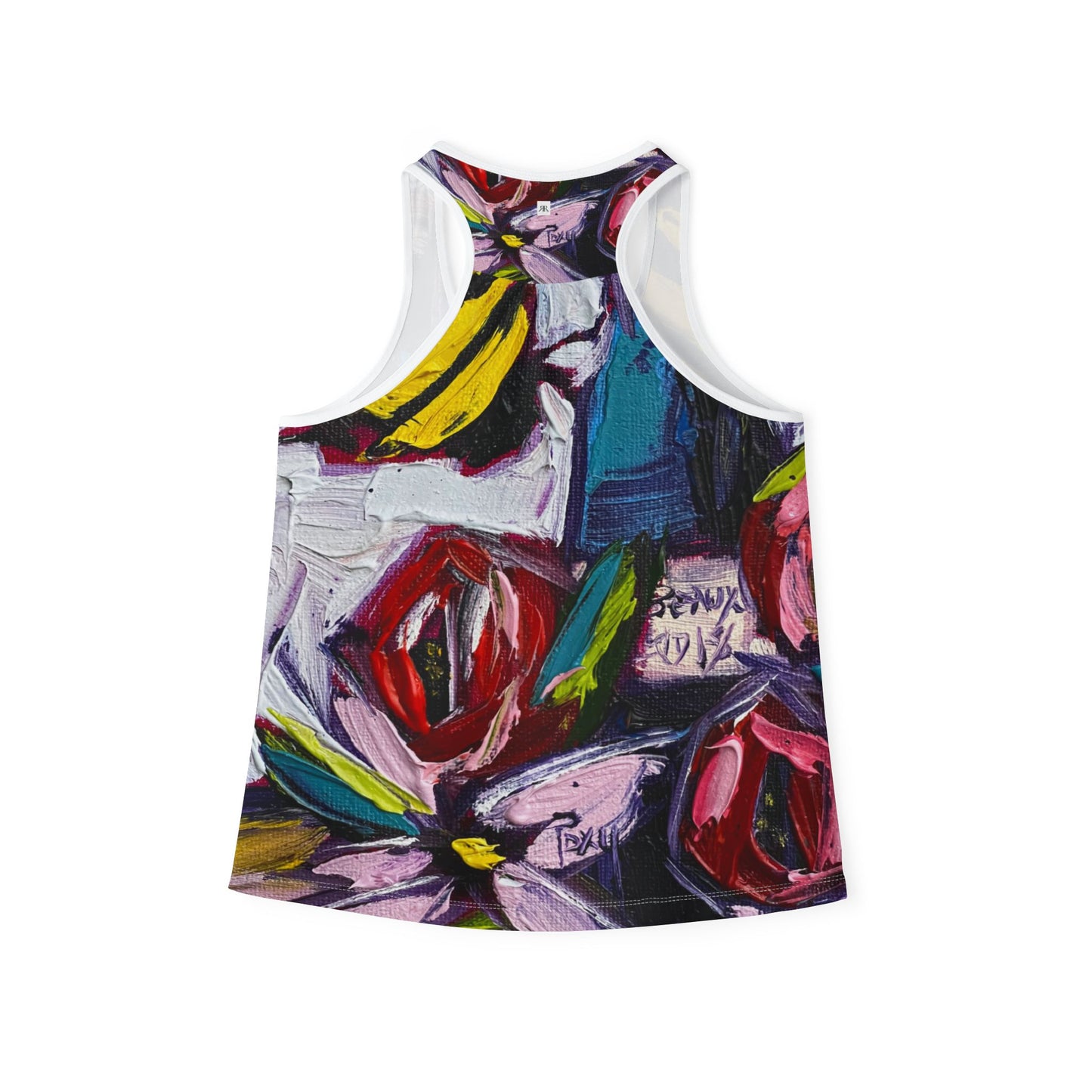 Women's Racerback Tank Top-Bee Happy