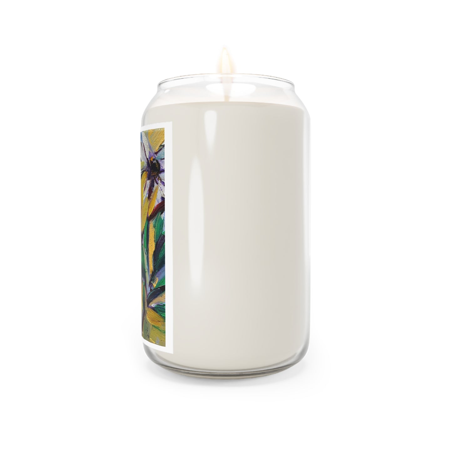 Scented Candle, 13.75oz-Stained Glass House Finch