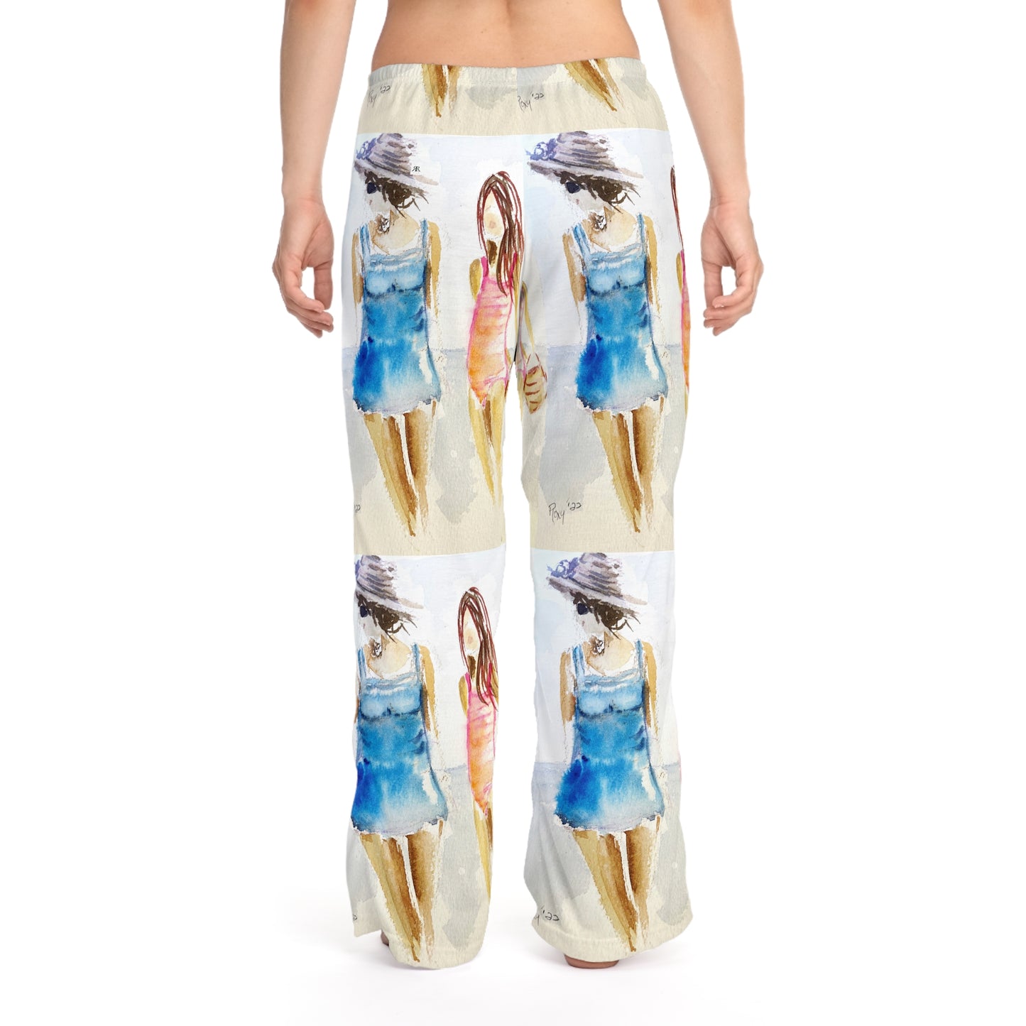 Pajama Pants - Mother Daughter Beach Babes- Women's Pajama Pants