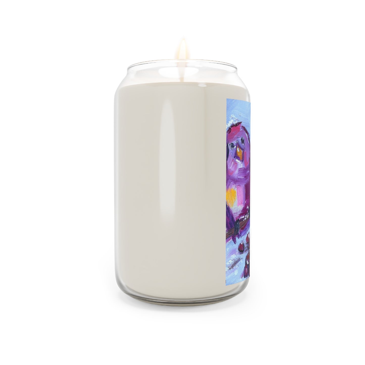 Scented Candle, 13.75oz-Adorable Chirpy Winter Birds