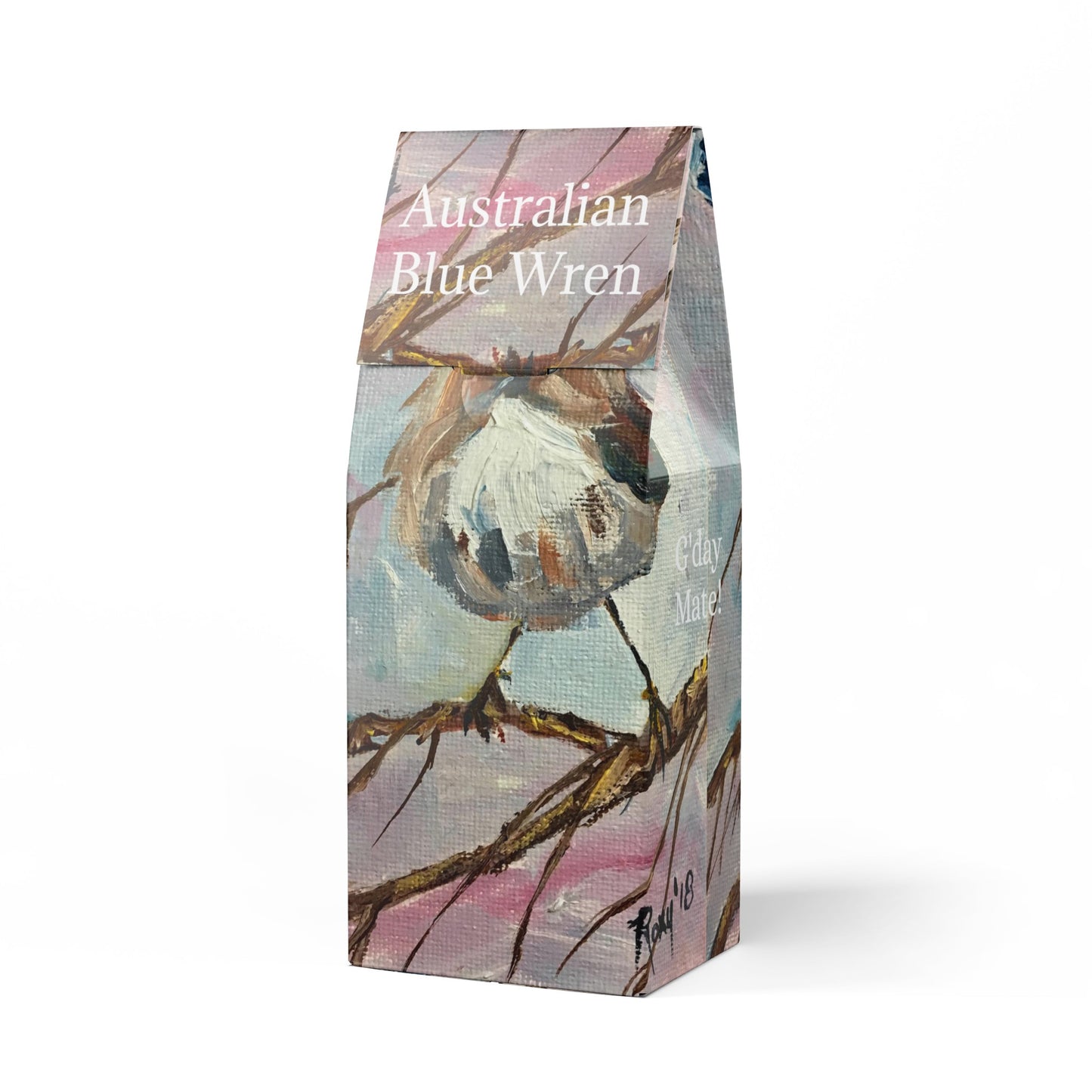 Australian Blue Wren - Café tostado tostado, bolsa de 12,0 oz