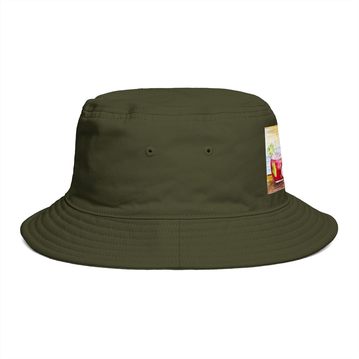 Roxy Rich Fine Art Summer Cocktails - Stylish Durable Bucket Hat
