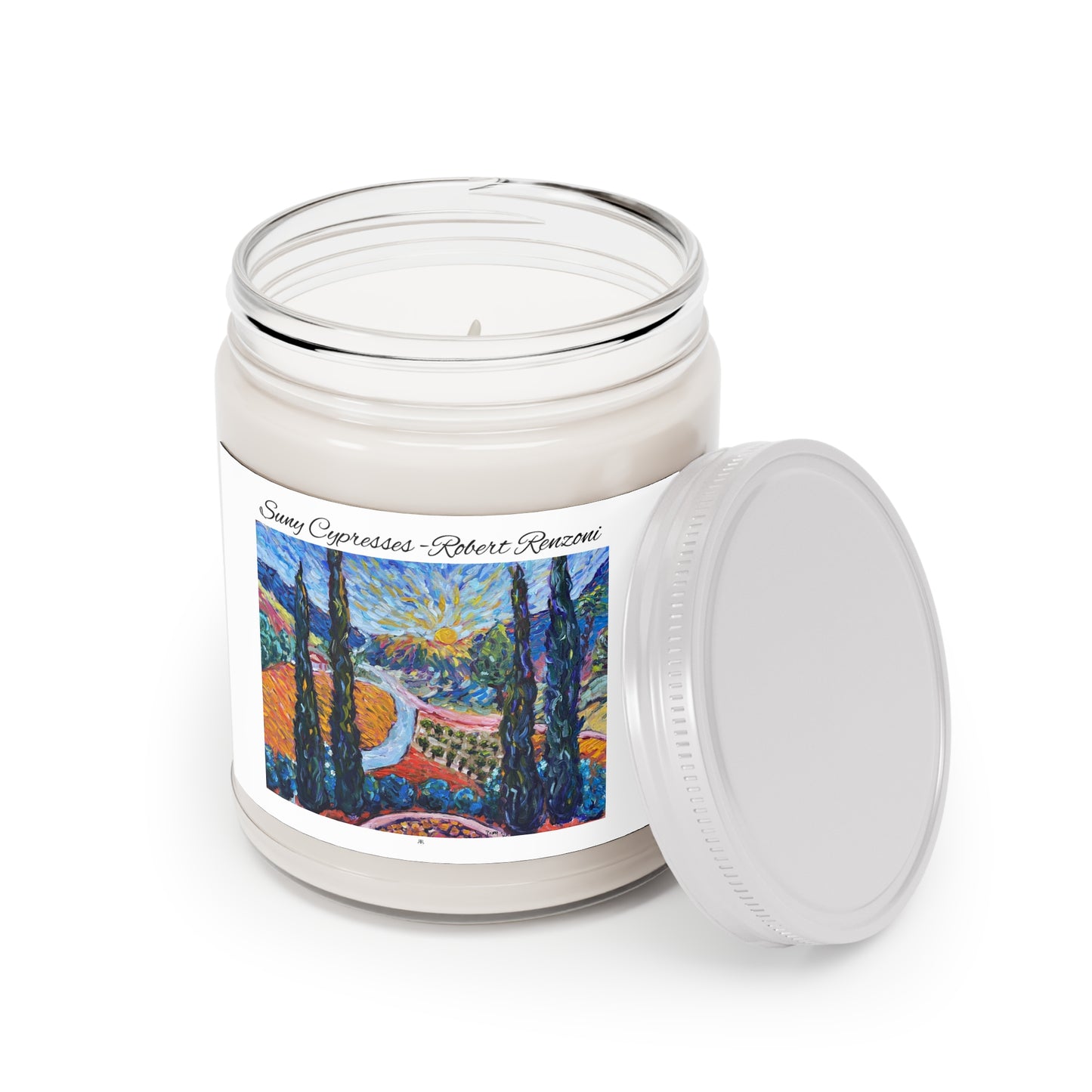 Scented Candle 9oz-Sunny Cypresses-Robert Renzoni Winery