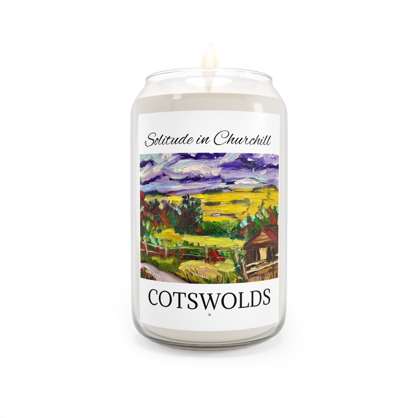 Scented Candle, 13.75oz-Solitude in Churchill- Cotswolds