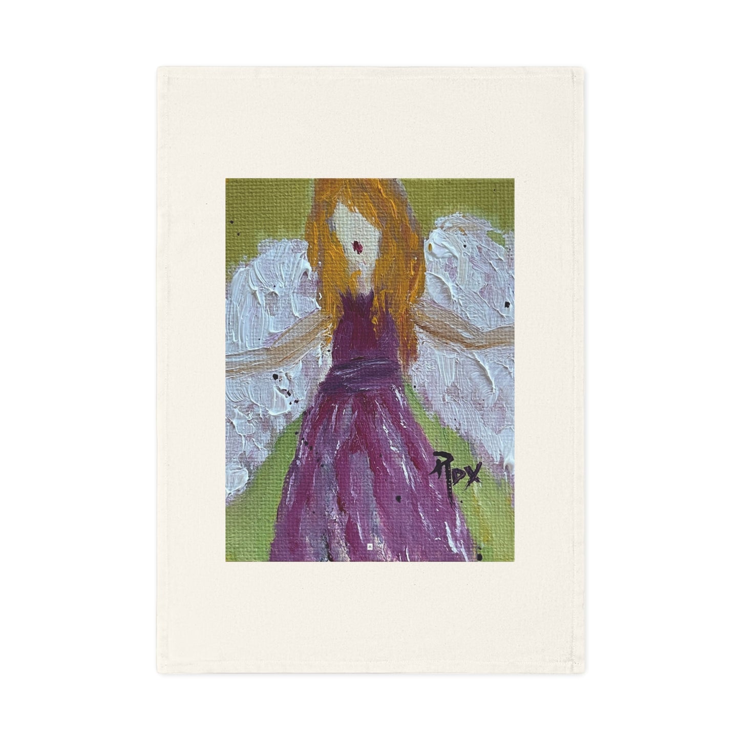 Healing Angel Organic Vegan Cotton Tea Towel