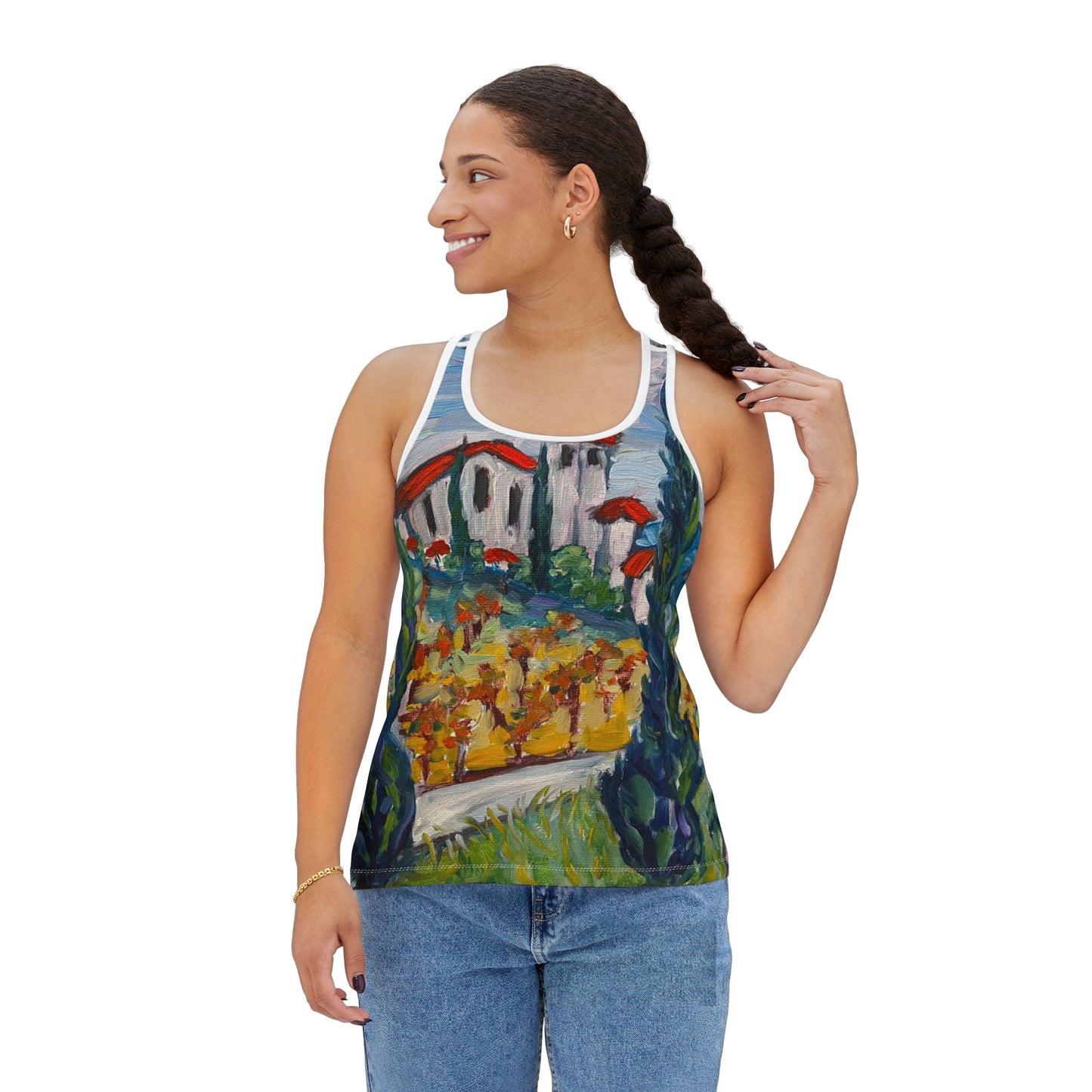 Women's Racerback Tank Top-Robert Renzoni -Temecula