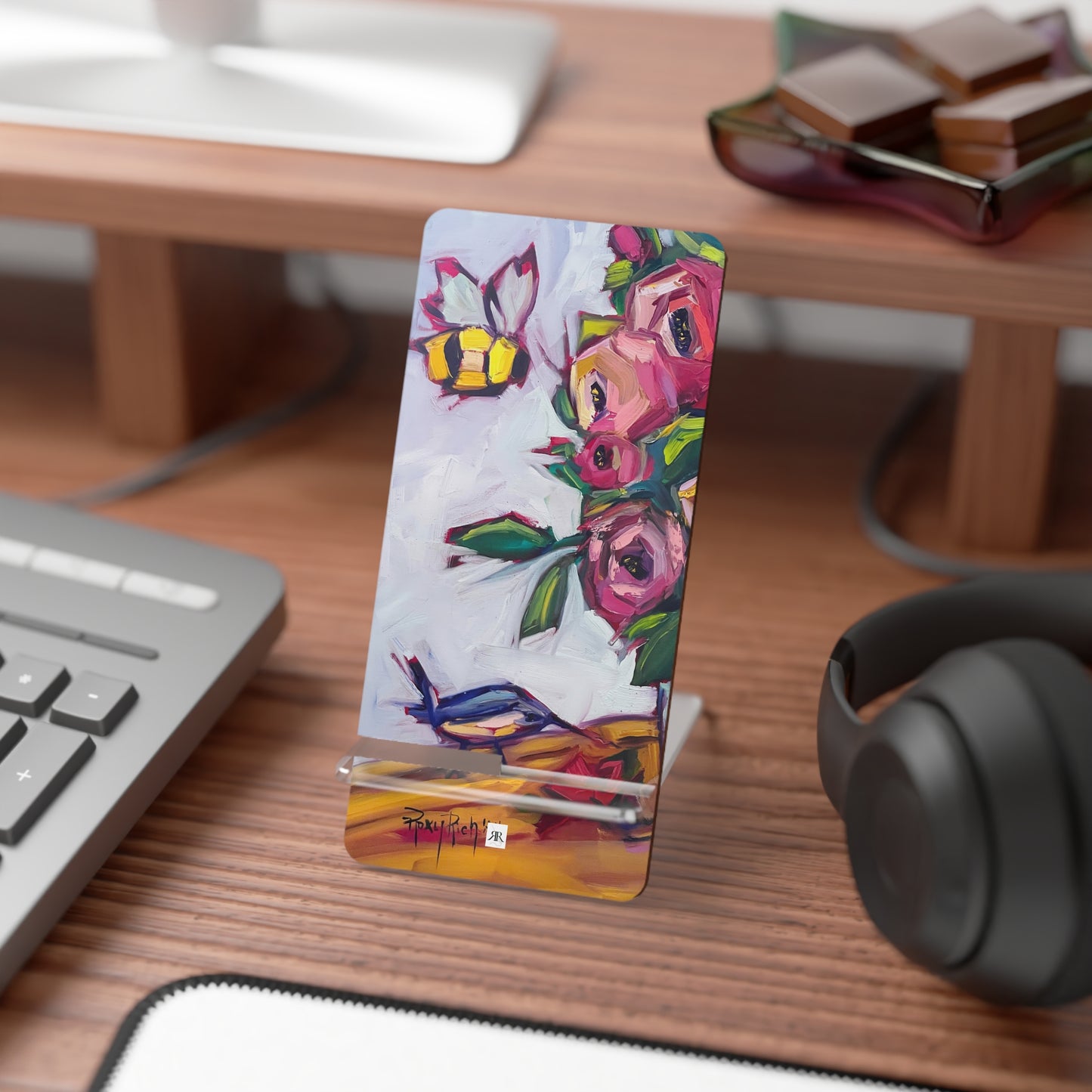 Bee Blooms - Phone Stand