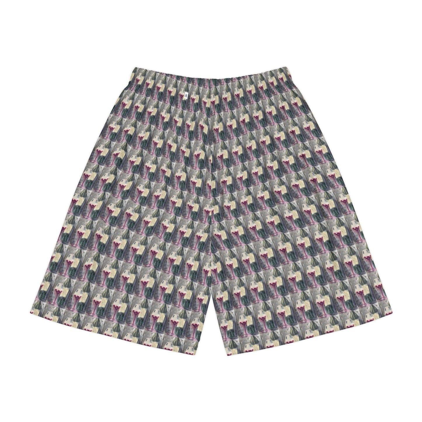 Men’s Sports Shorts - GBV Wine and Clique Glass