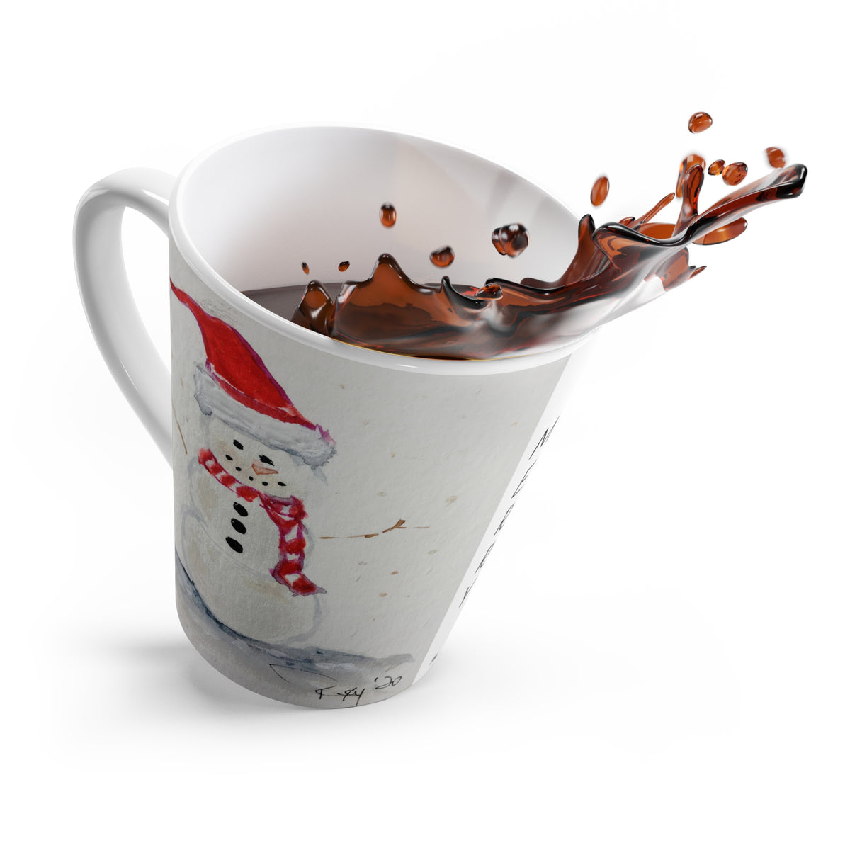 Mug - Merry Snowman-Made in and Ships from USA