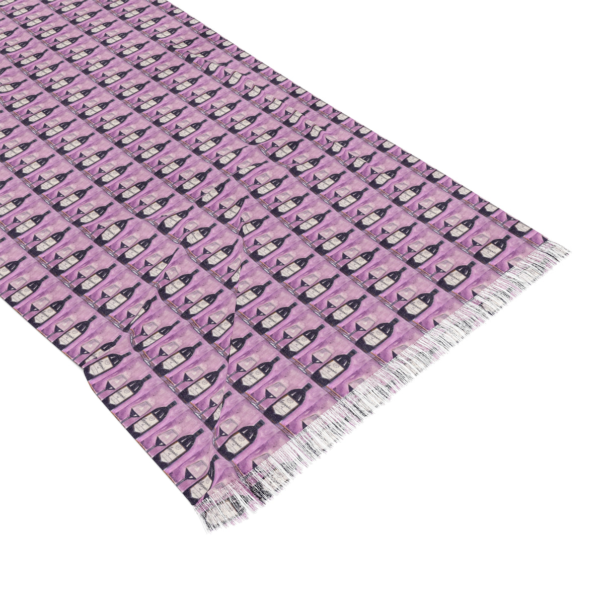 Colorful Scarf — Artistic Lightweight Neck Wrap- Lavande-Temecula Lavender Co. Souvenir/Gift