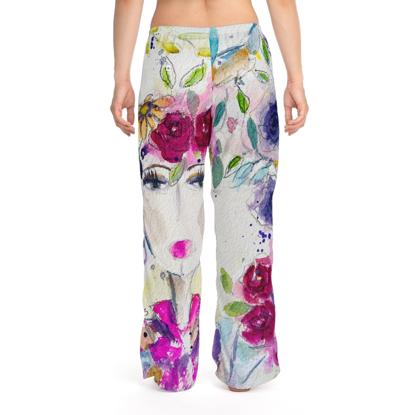 Pajama Pants - Haute Couture Hummingbird- Women's Pajama Pants