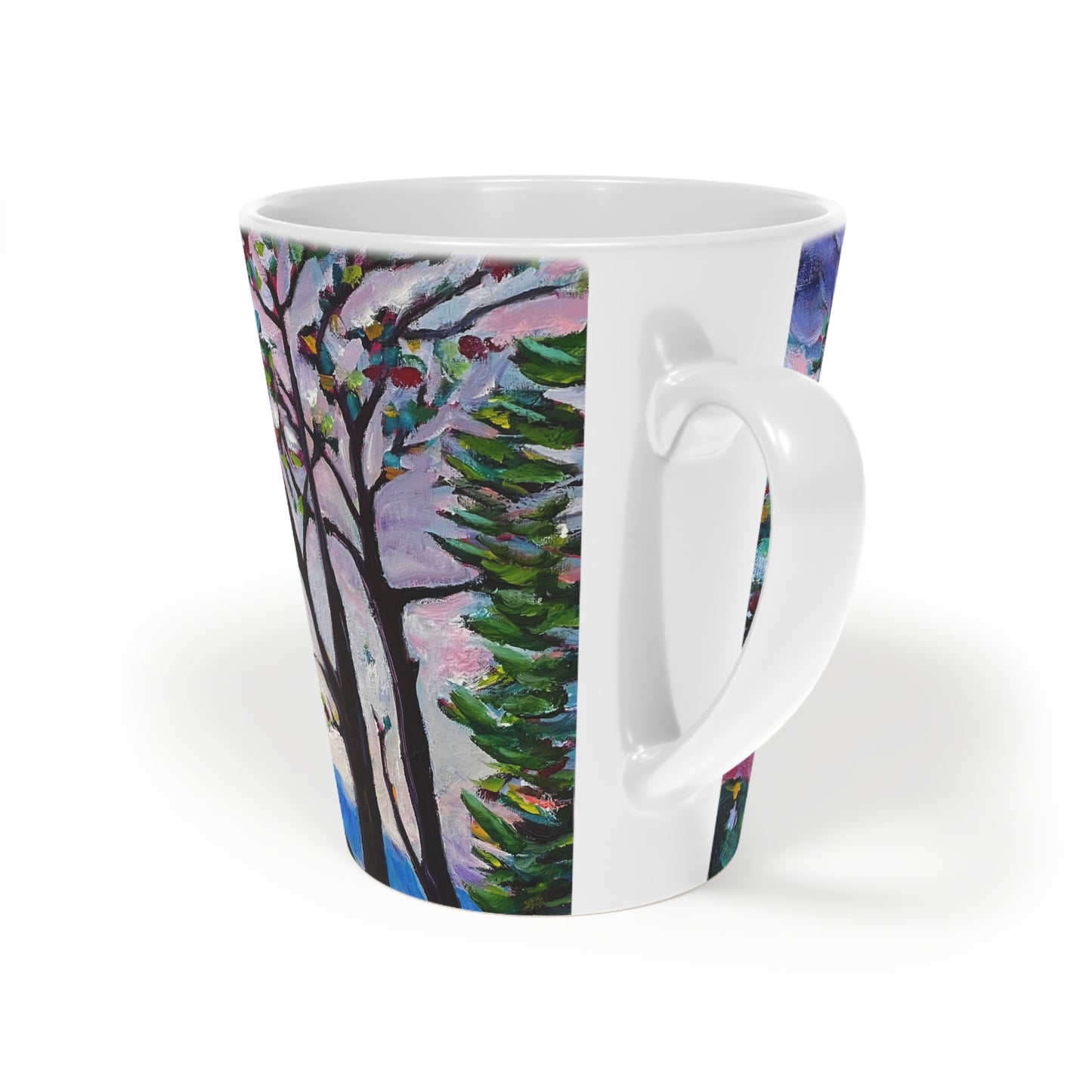 Sundown in Surrey Stanhill Court Latte Mug, 12oz