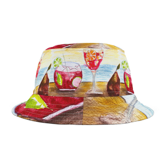 Summer Cocktails Bucket Hat