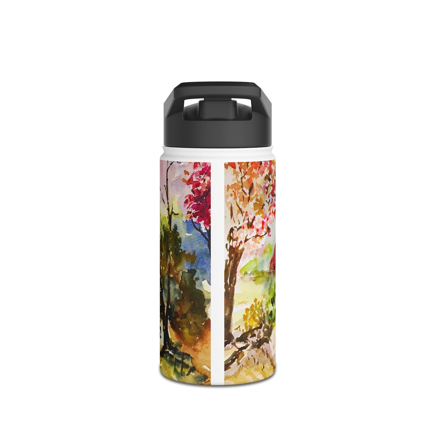 Land of the Free Stainless Steel Water Bottle, Standard Lid