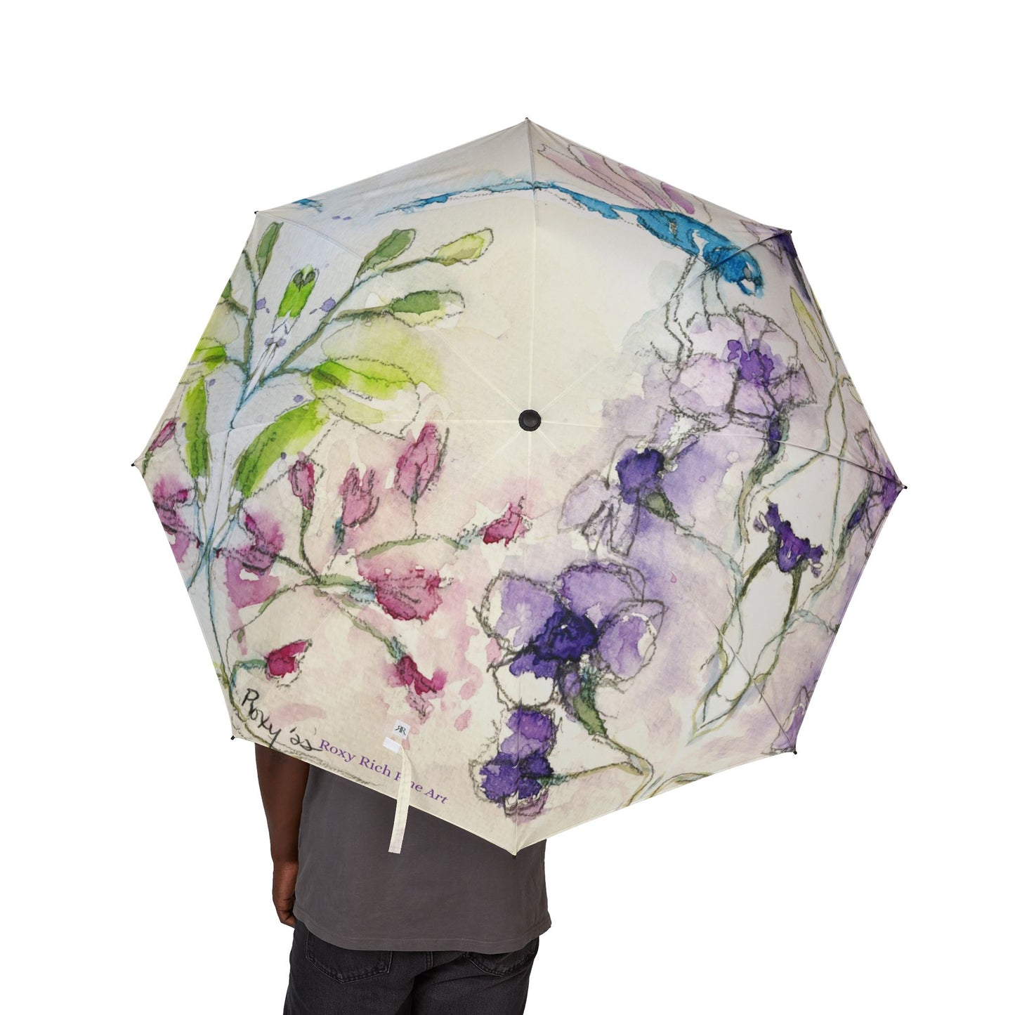 Umbrella- Blue Dragonfly