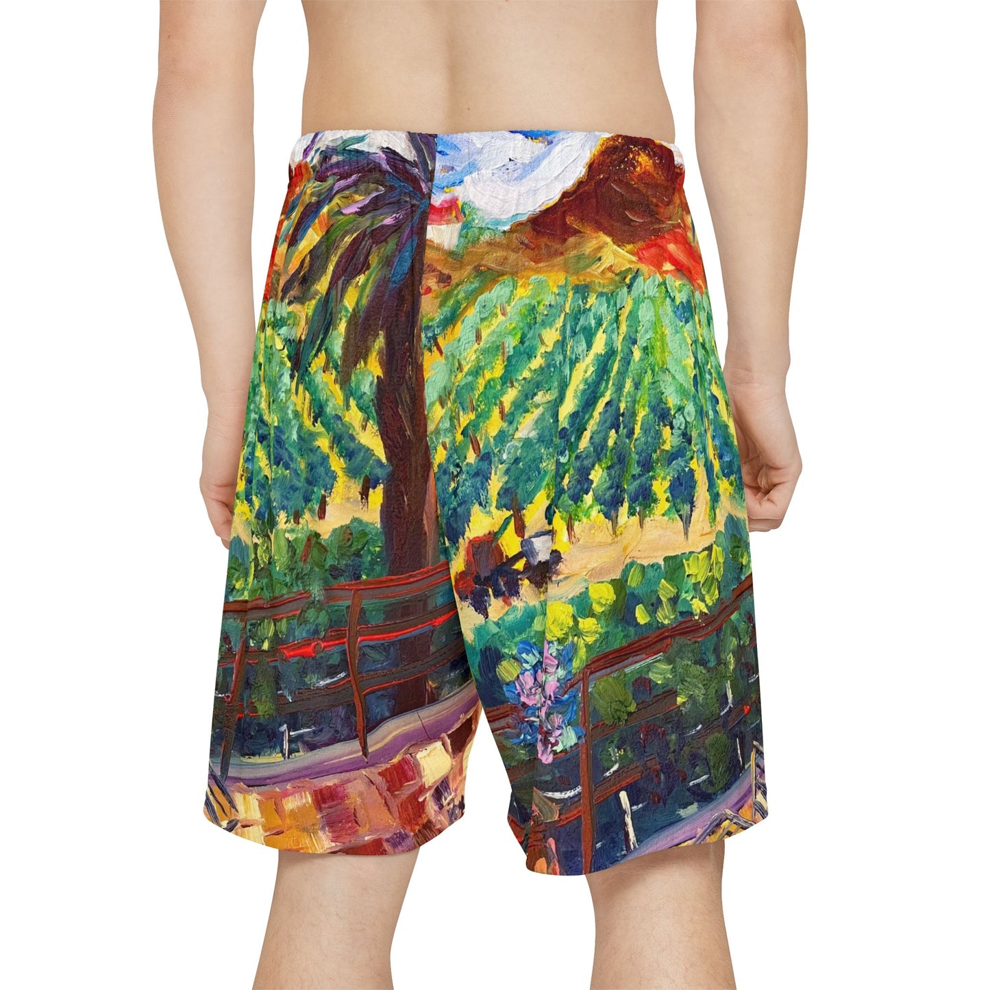 Men’s Sports Shorts -Vineyard View at Chapin-Temecula