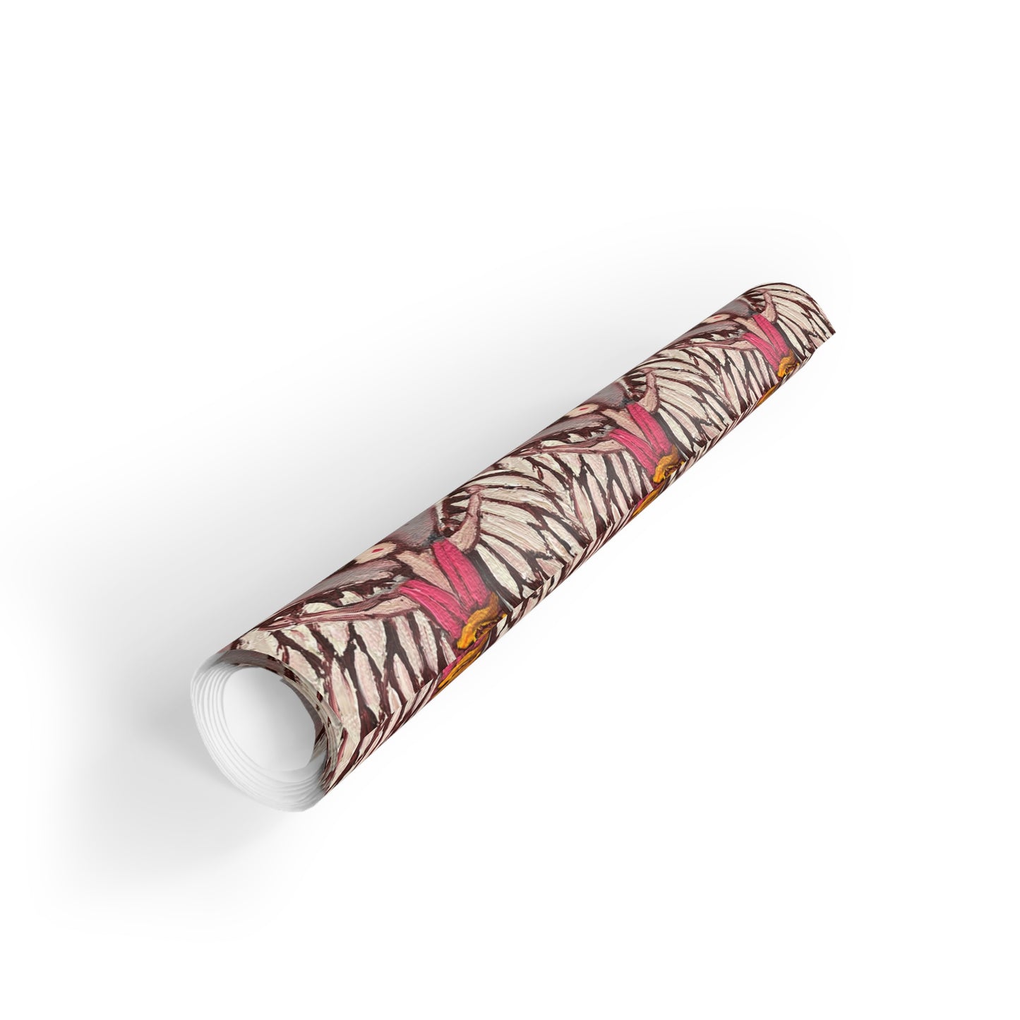 Pink Angel Print Gift Wrapping Paper Rolls, 1pc Wedding Mom Friend Holiday giftwrap