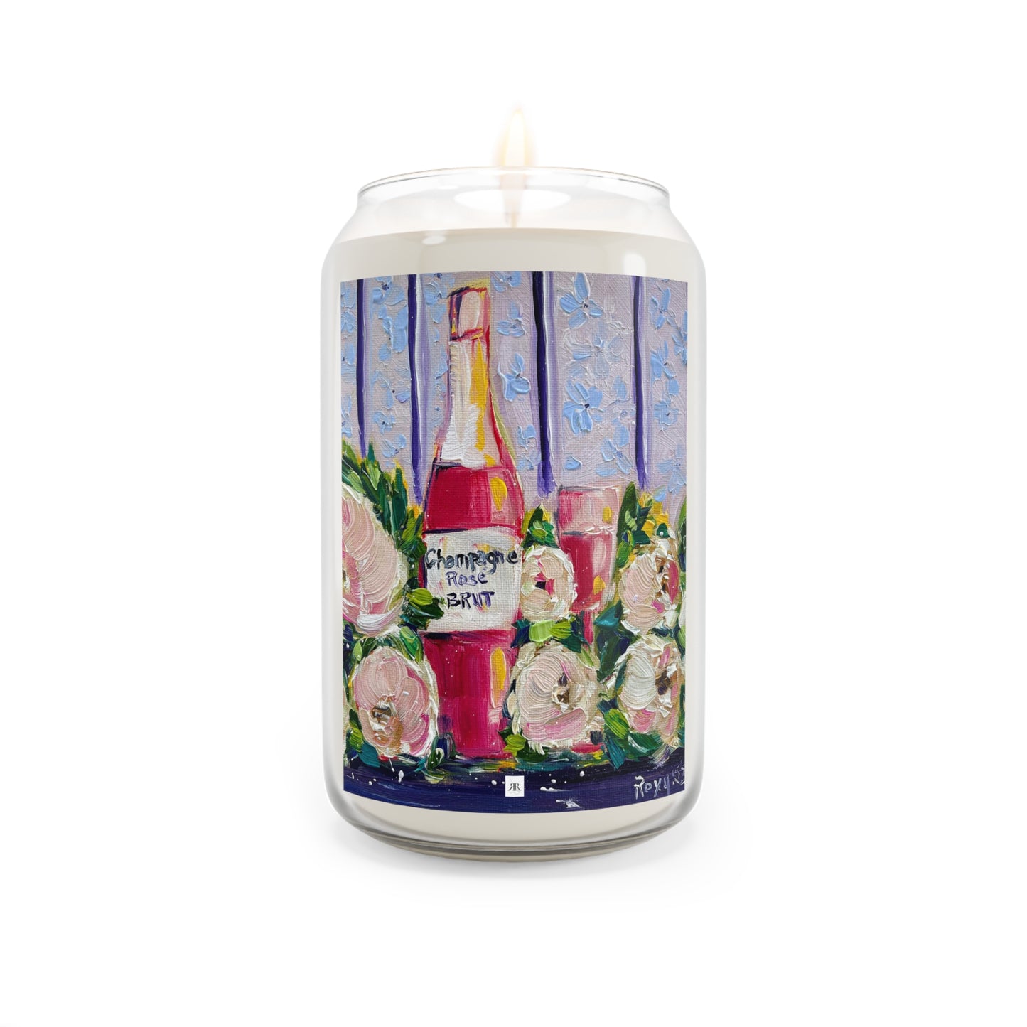 Scented Candle, 13.75oz-Pink Champagne and Peonies
