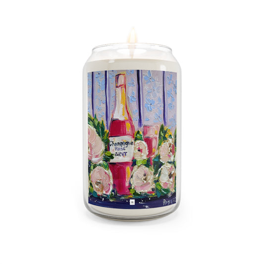 Scented Candle, 13.75oz-Pink Champagne and Peonies