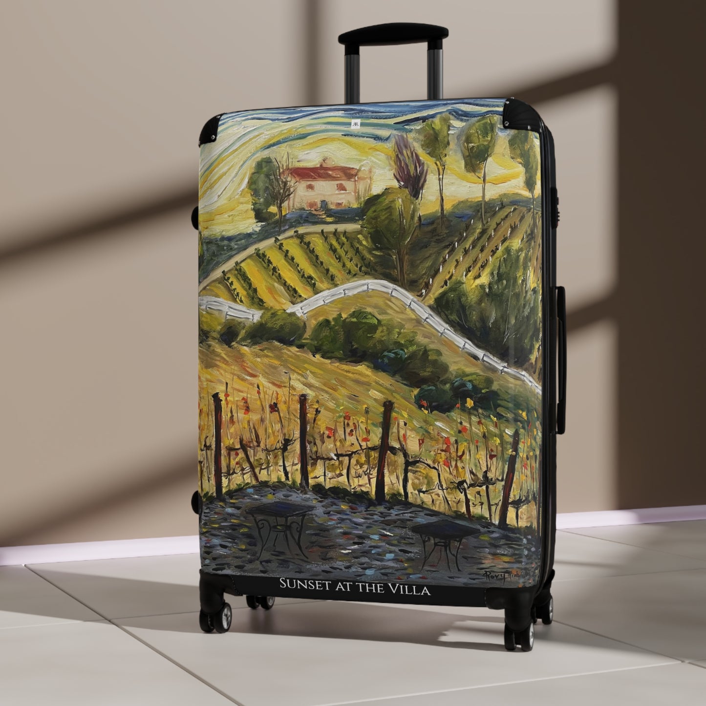 :Sunset at the Villa" Carry On Suitcase (+2 Sizes)