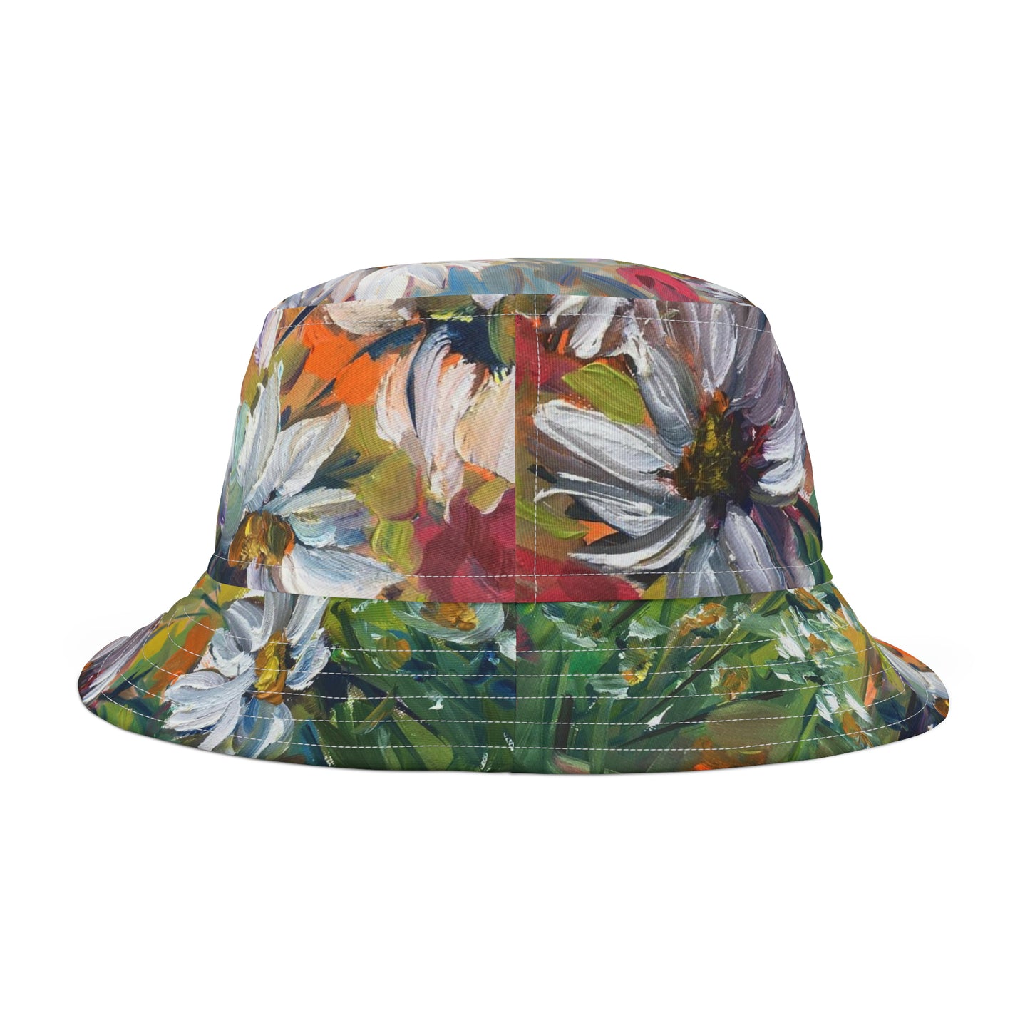 Chapeau de seau de jardin de marguerite