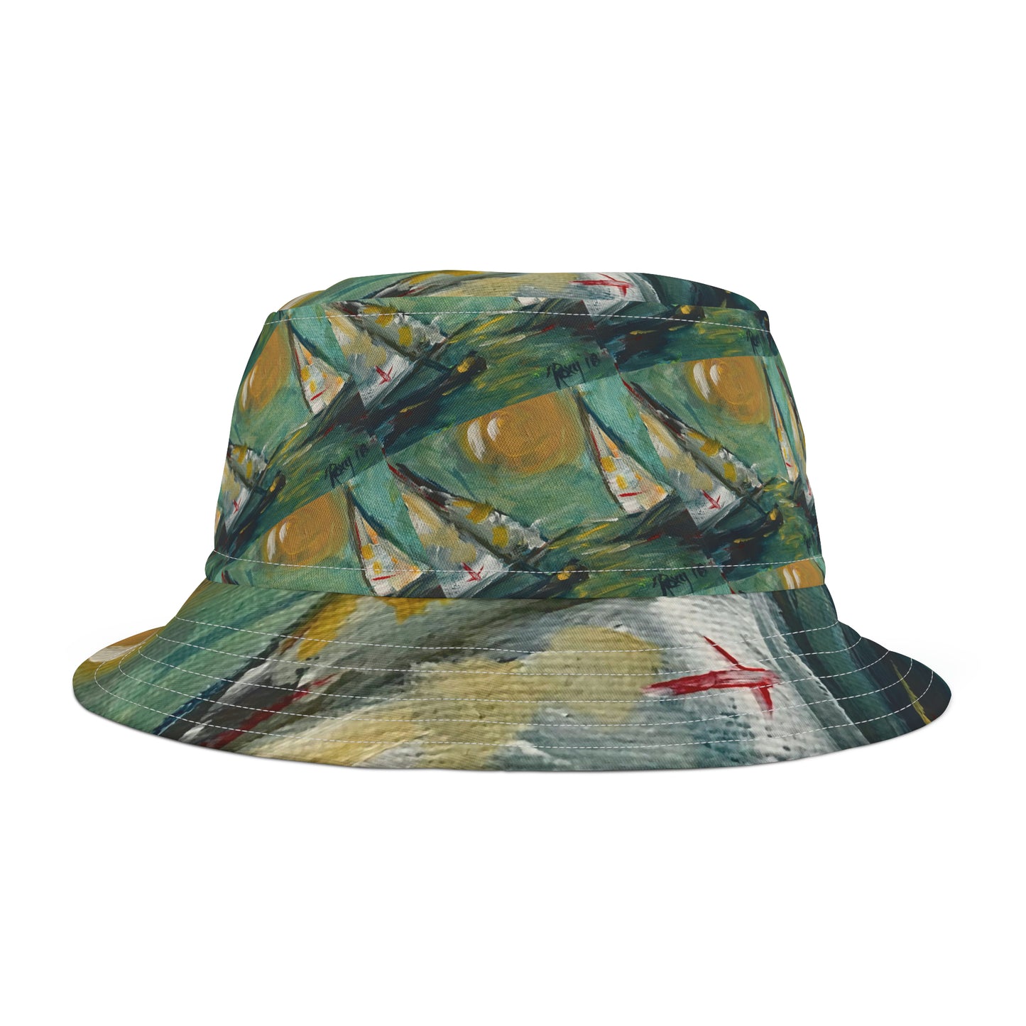 Sunny Sails #1 Bucket Hat