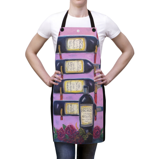 Bachus Reserves (GBV Wine rack and Roses) Apron