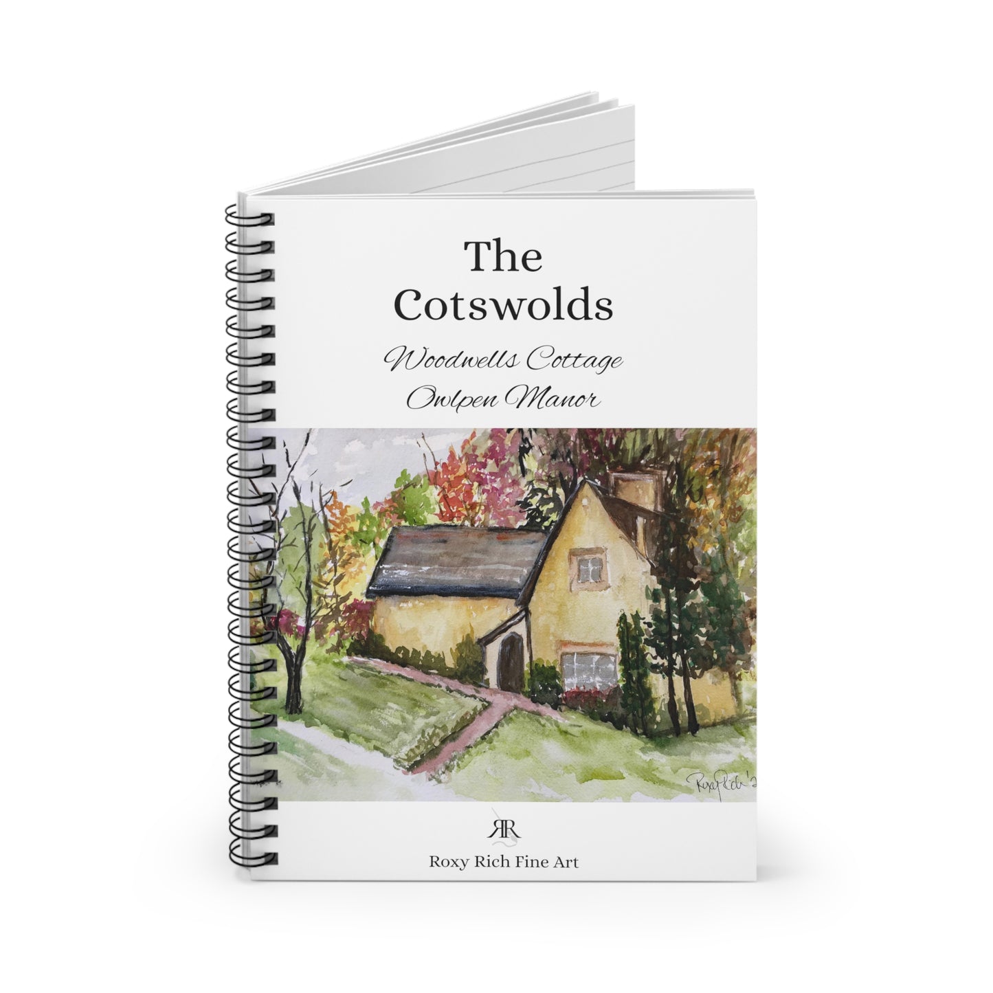 Woodwells Cottage à Owlpen Manor "Les Cotswolds" Cahier à spirale
