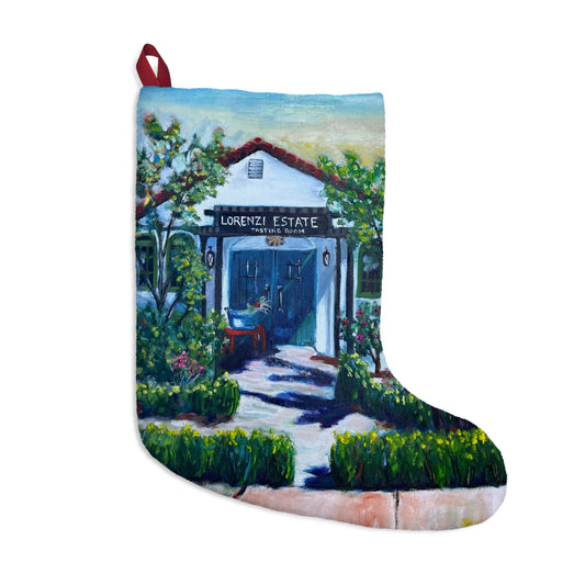 Lorenzi Estate Tasting Room 2024 Christmas Stocking