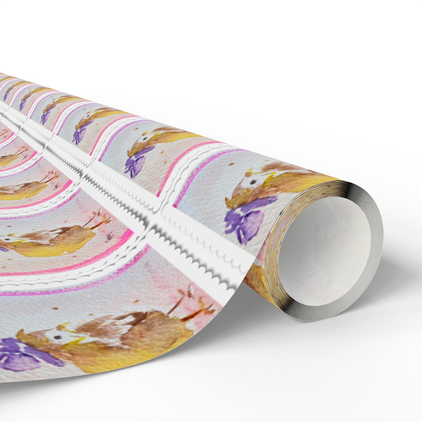 Adorable Chick in a Hat Small Print Wrapping Papers