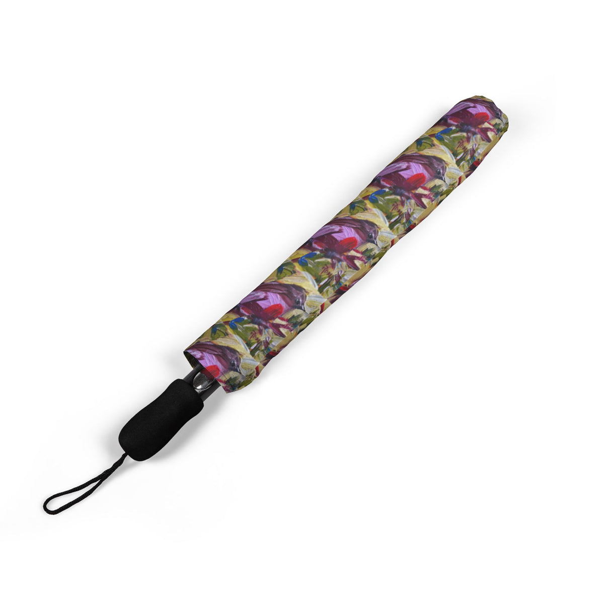Umbrella-  Fanciful Finch-Small Print